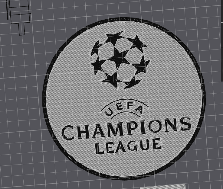 UEFA champions league wall art