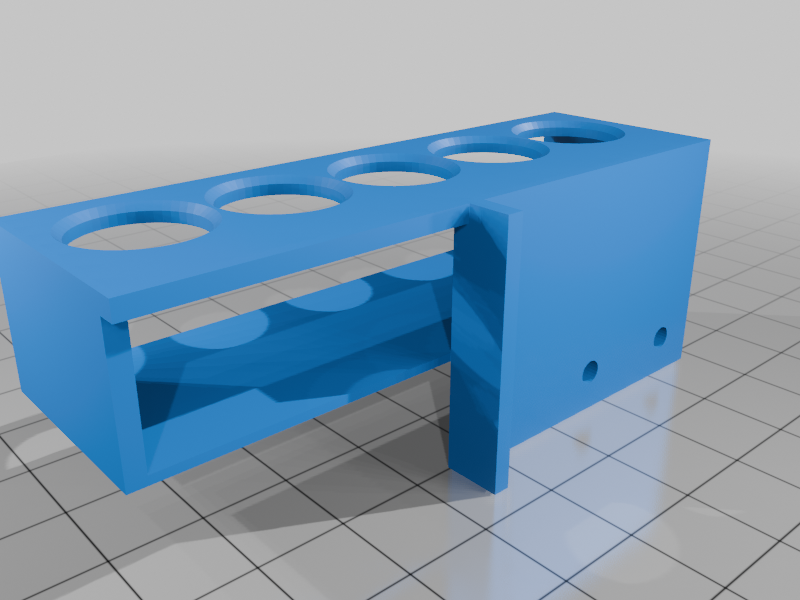 Ender 3 v3 corexz nozzle glass pipe holder