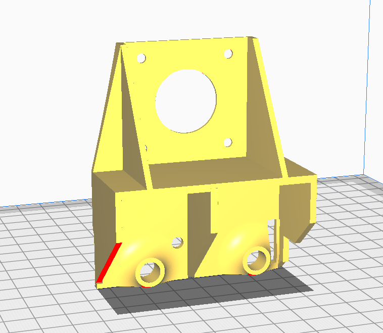 Direct Drive Extruder Waggon for GEEETECH Mizar S