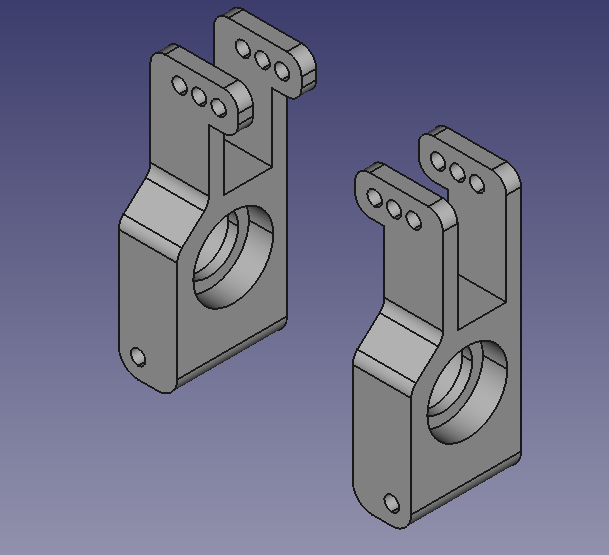 ZD Racing 1/8 Monster Truck Rear Hub