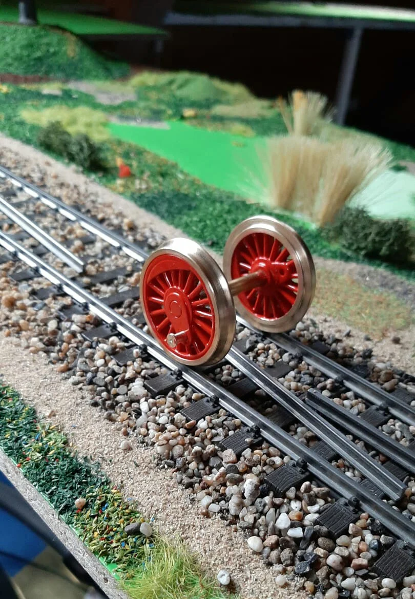 Treibrad Radstern für Modell Dampflokomotive