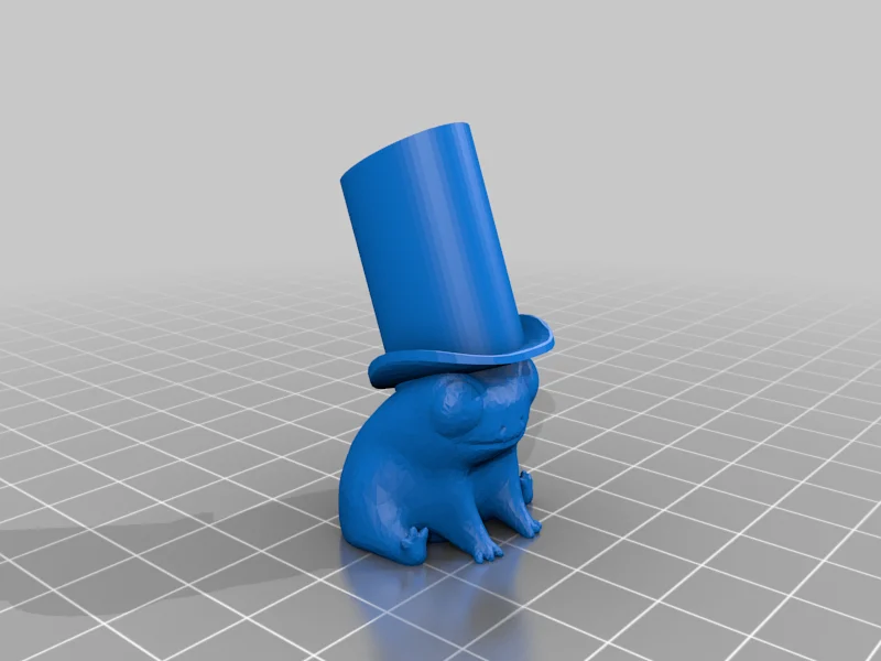 Fred The Frog but he has a very fancy dinner party at 8:00