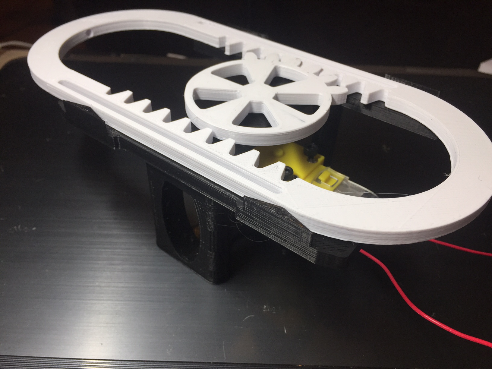 Double Rack and Sector Pinion