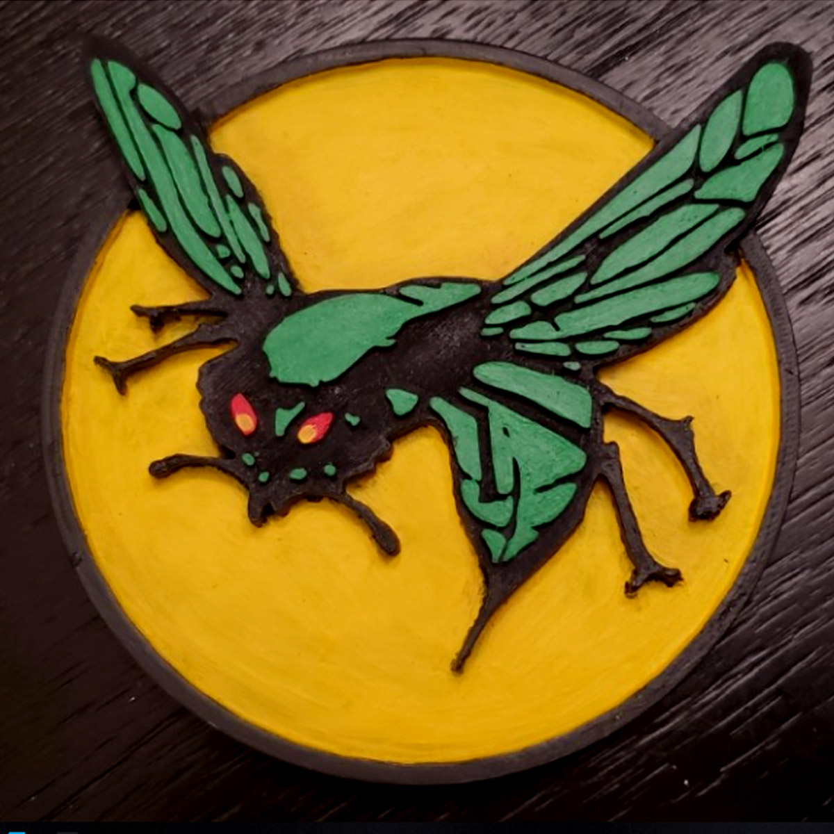 Green Hornet Vintage TV Show Logo