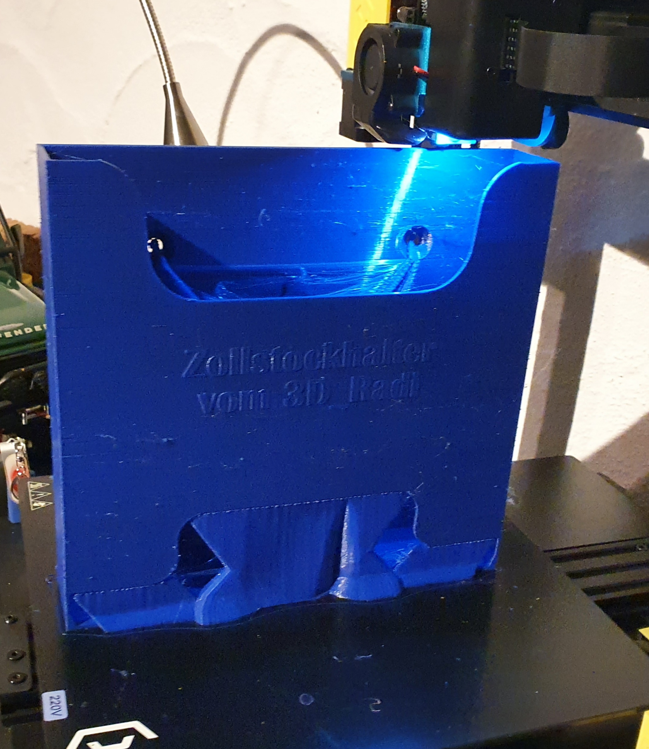 Zollstock-  / Meterstab Halter  Wandhalterung