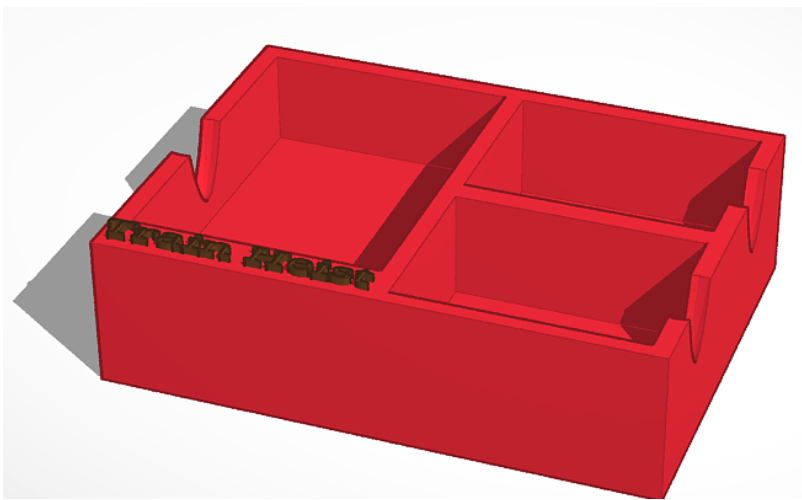 Train Heist board game card holder