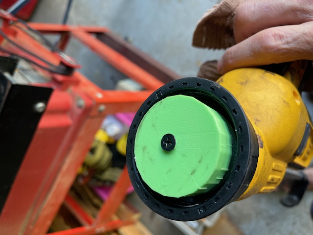 DEWALT Caulking Gun Sausage Tube pusher!