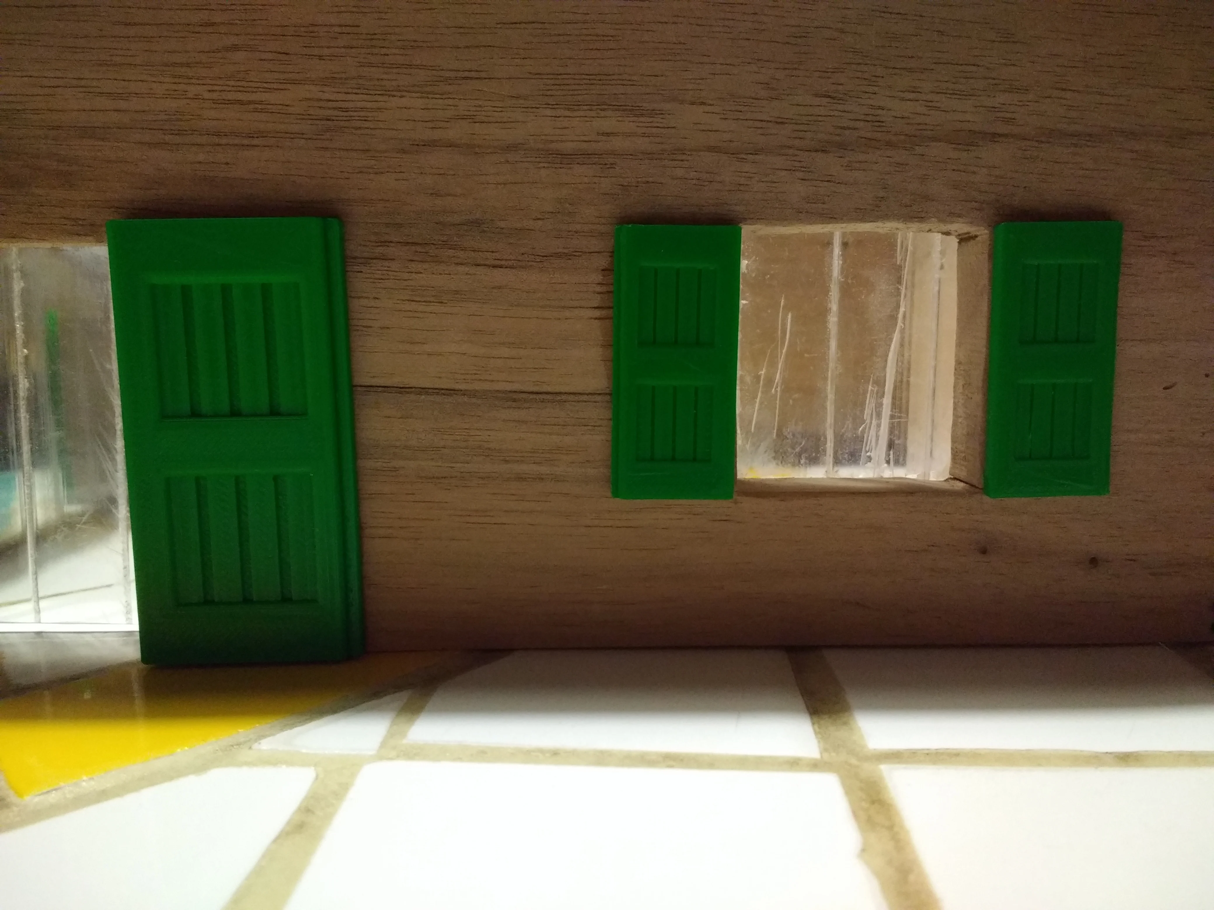 volet  pour maquette