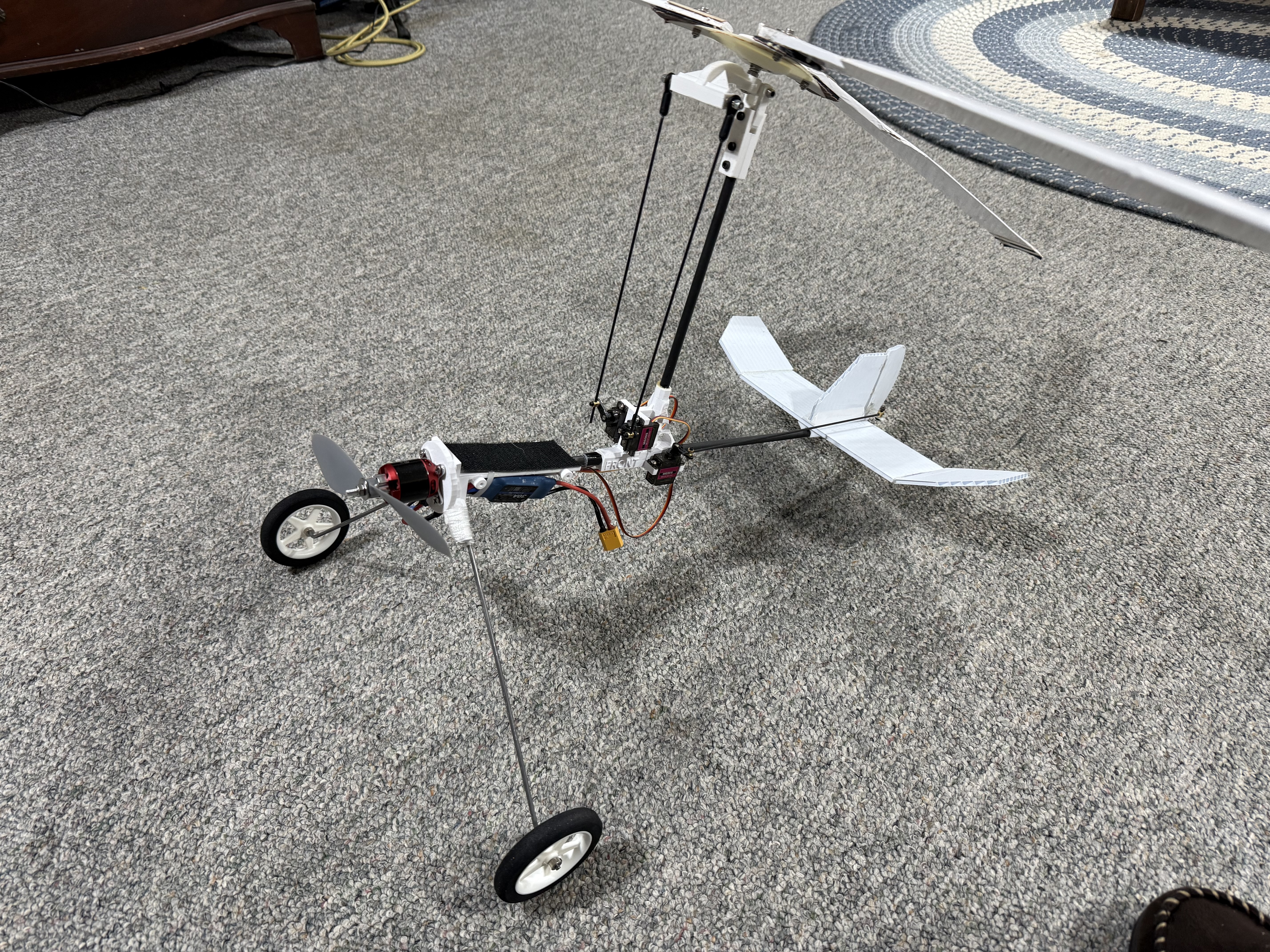 GryoShaft 3D printed Autogyro