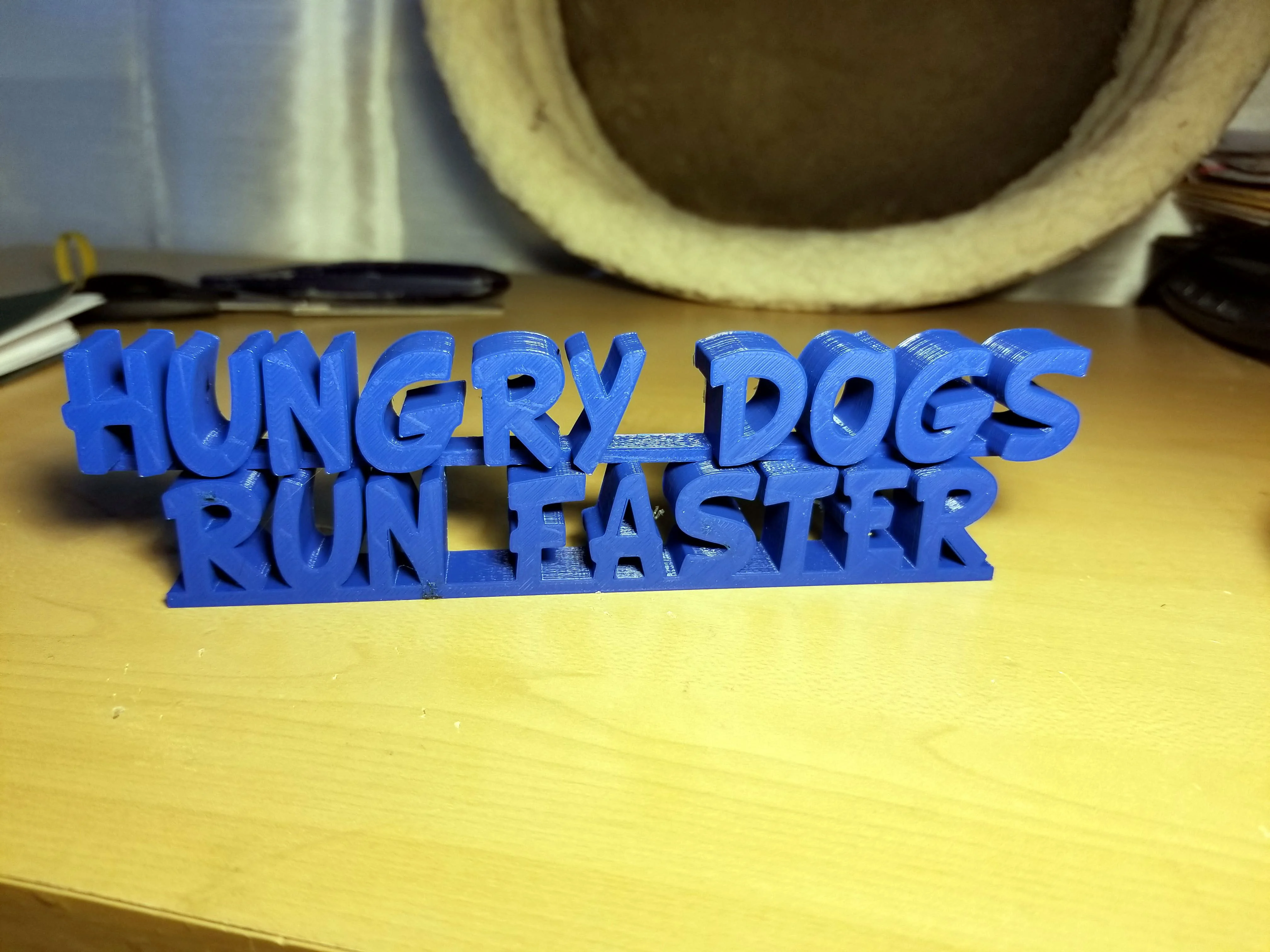 Hungry Dogs Run Faster