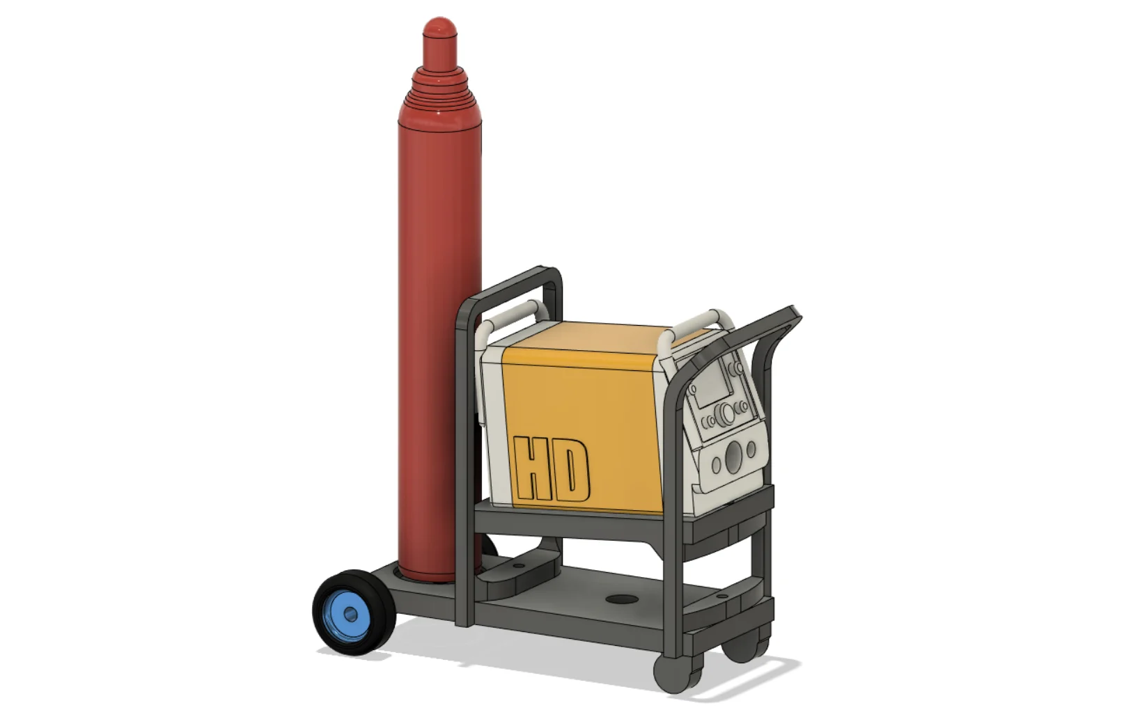 Scale Welder and Cart