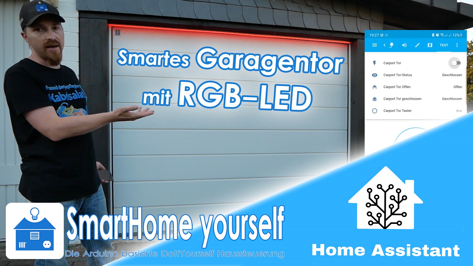 Smart Garagedoor PCB-Case