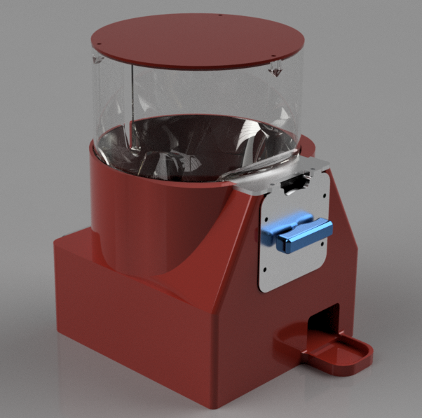 Fully 3d printable Candy Dispenser
