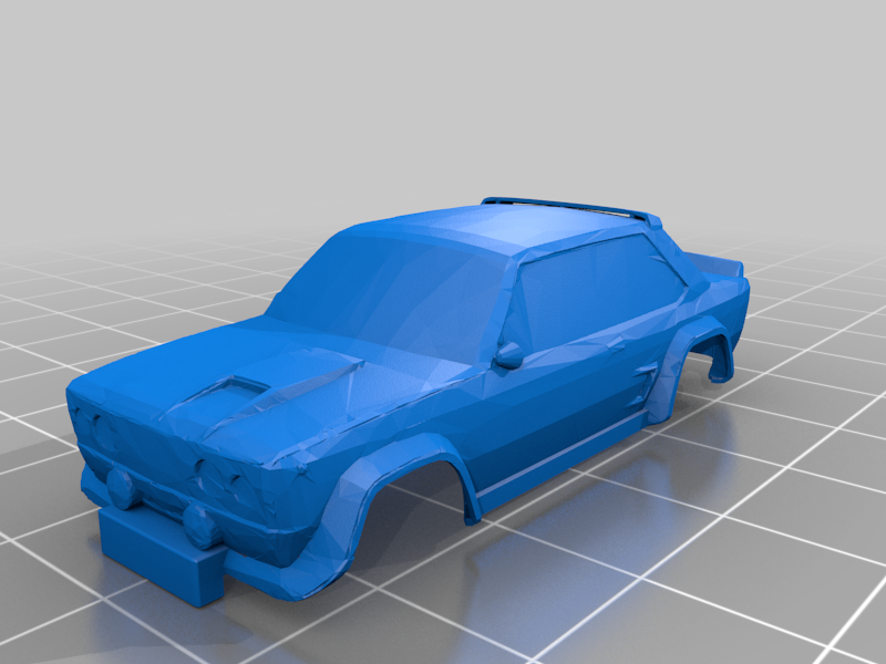 Abarth Rally 131 - Turbo Racing Body Shell 1:76 Gen1