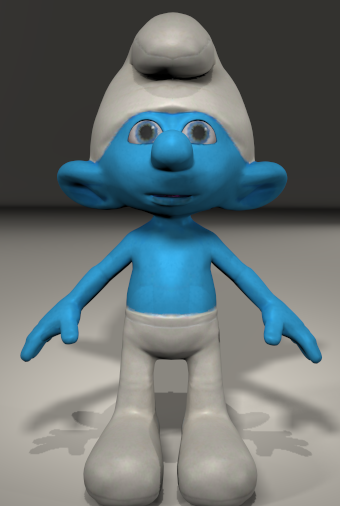 Clumsy smurf