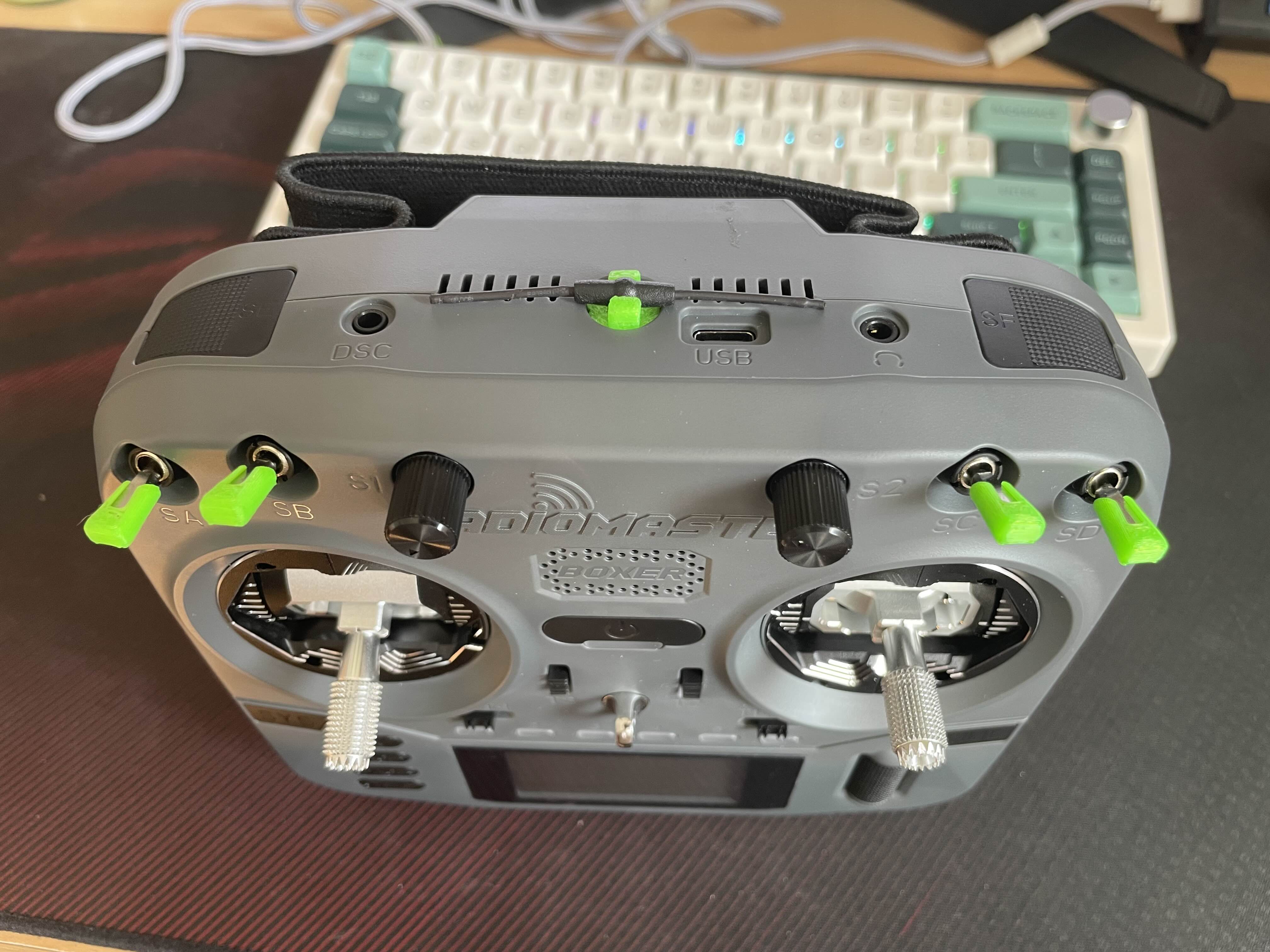 Radiomaster Boxer/tx12 elrs antenna holder