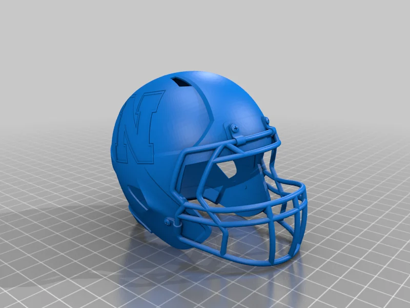 Nebraska cornhusker football helmet