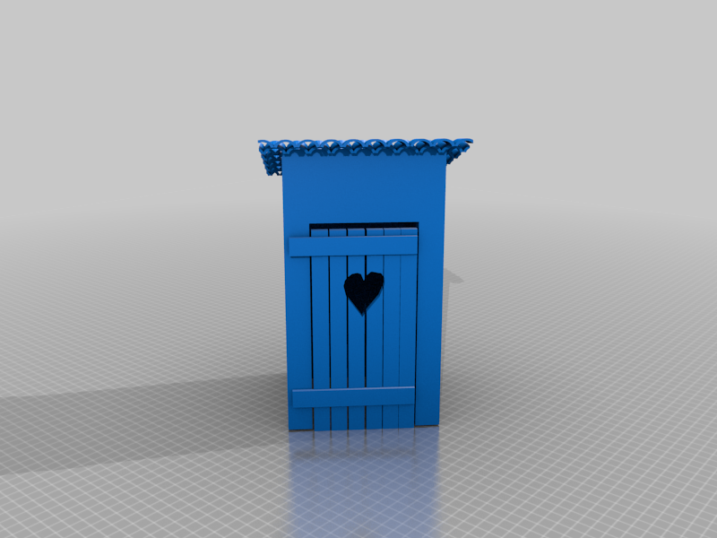 old fashioned toilet / plumpsklo