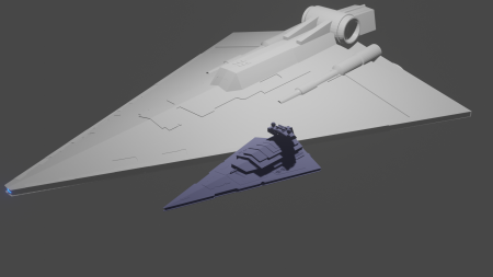 Praetor Battlecruiser (With stand)