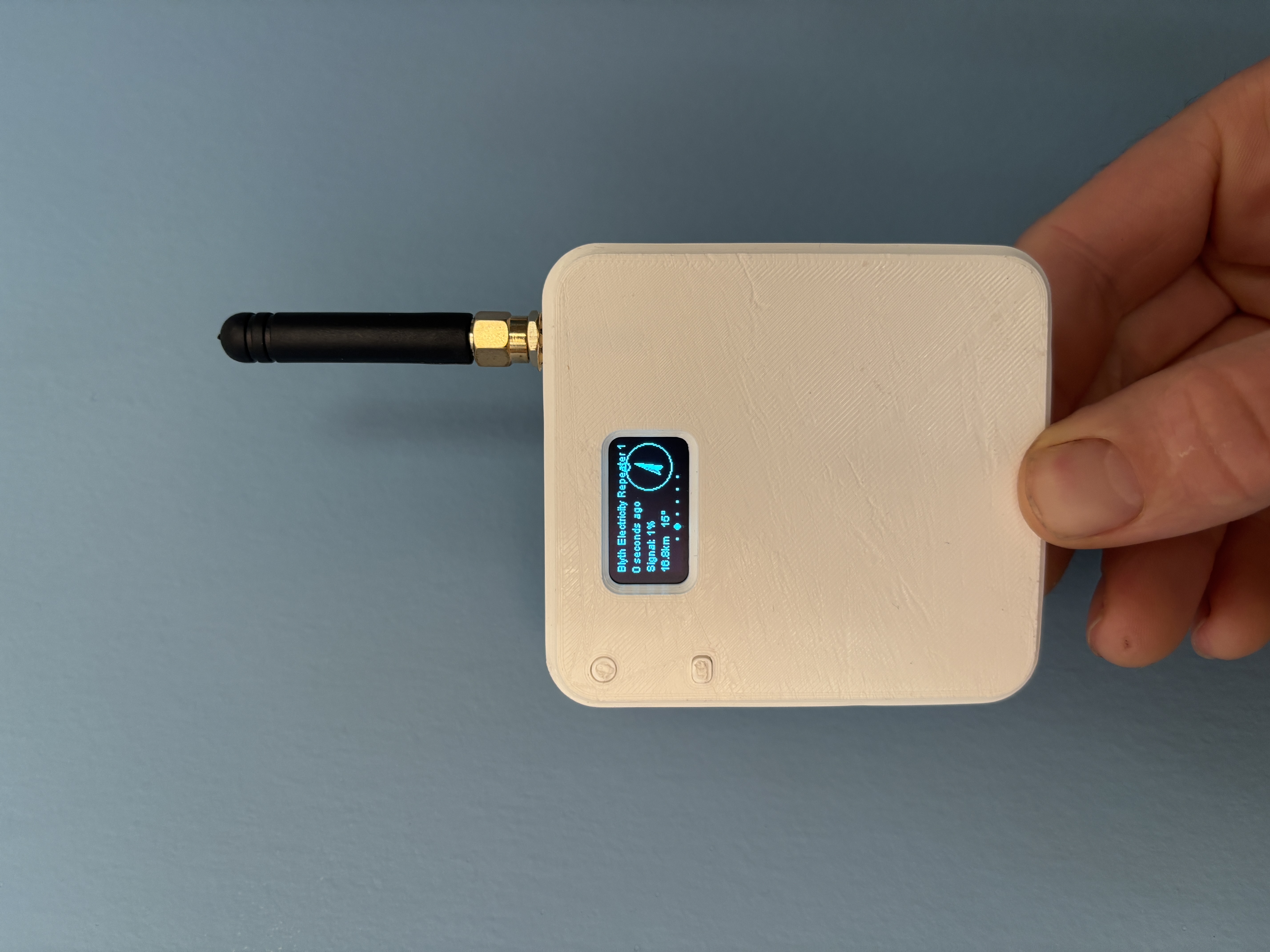 Heltec Lora 32 V3 case for 4000mAh battery