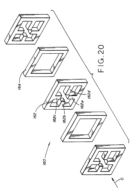 LC guide 1, quadrupole "focusing" guide