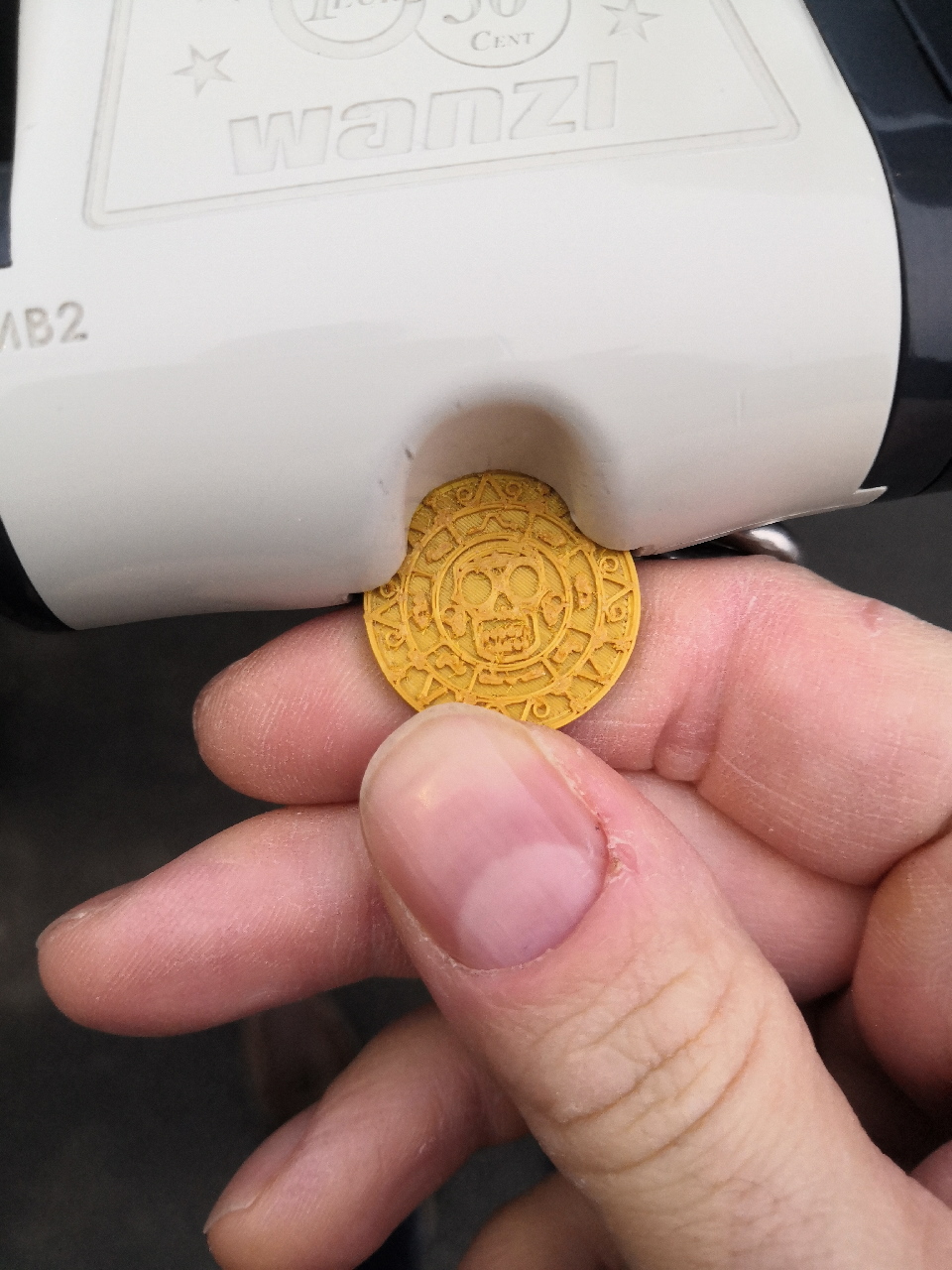 Aztec Gold Euro Shopping Cart Token