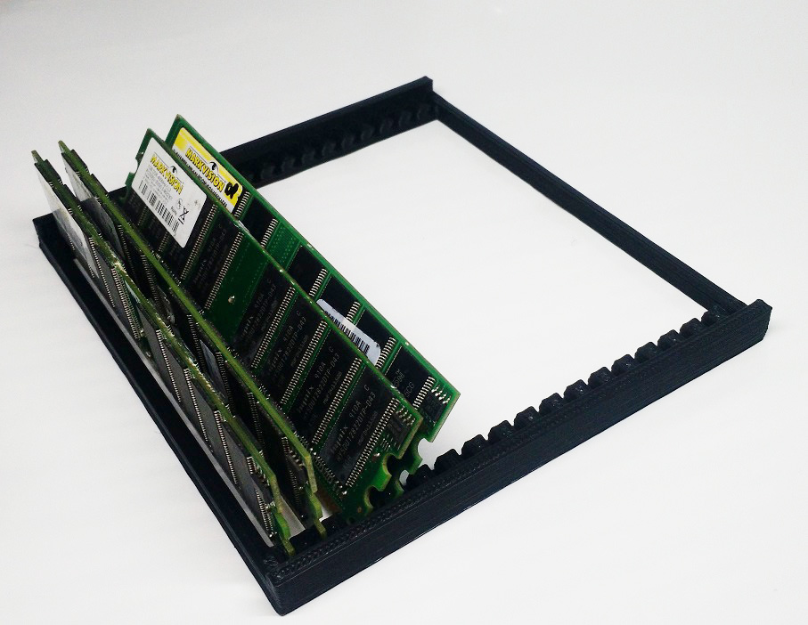 Memory bank storage (w/ mov) for DDR, DDR2 & DDR3
