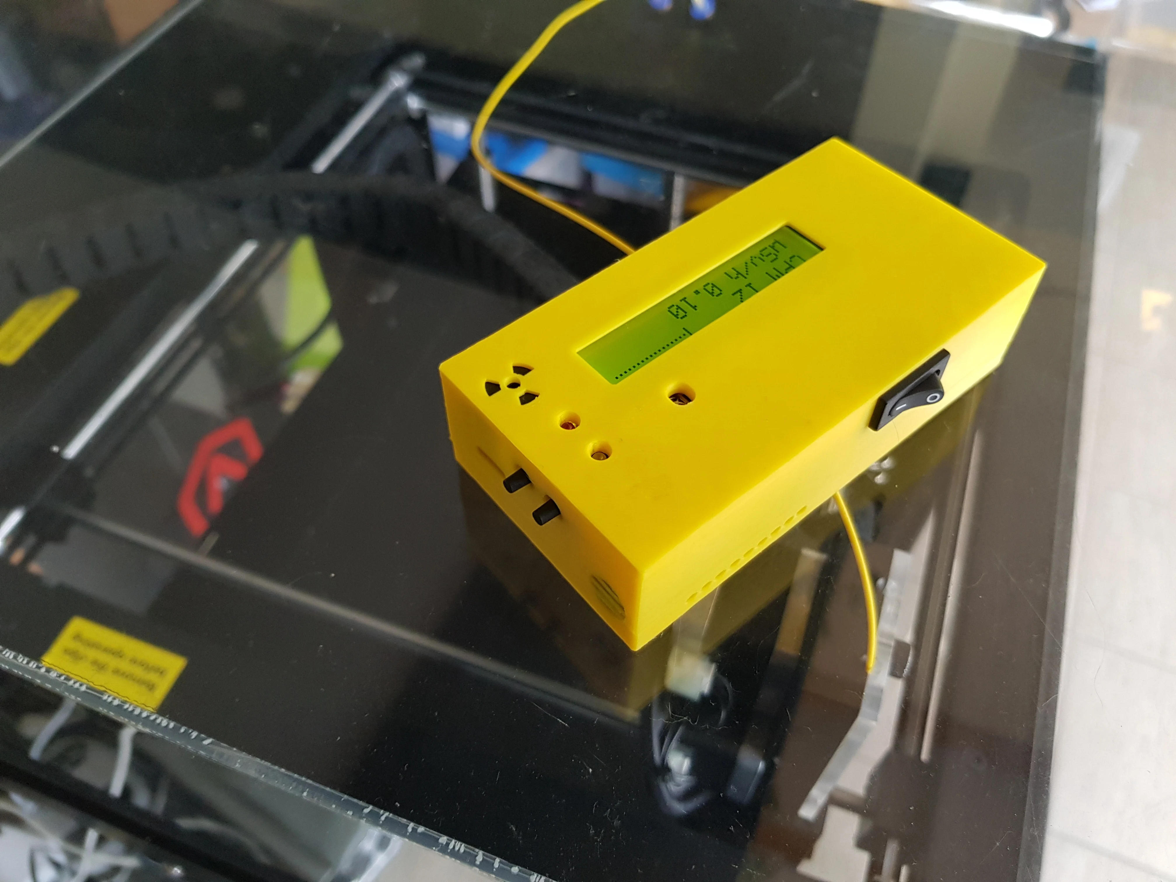 Enclosure  SMD-based geiger counter with SBT9 by impexeris
