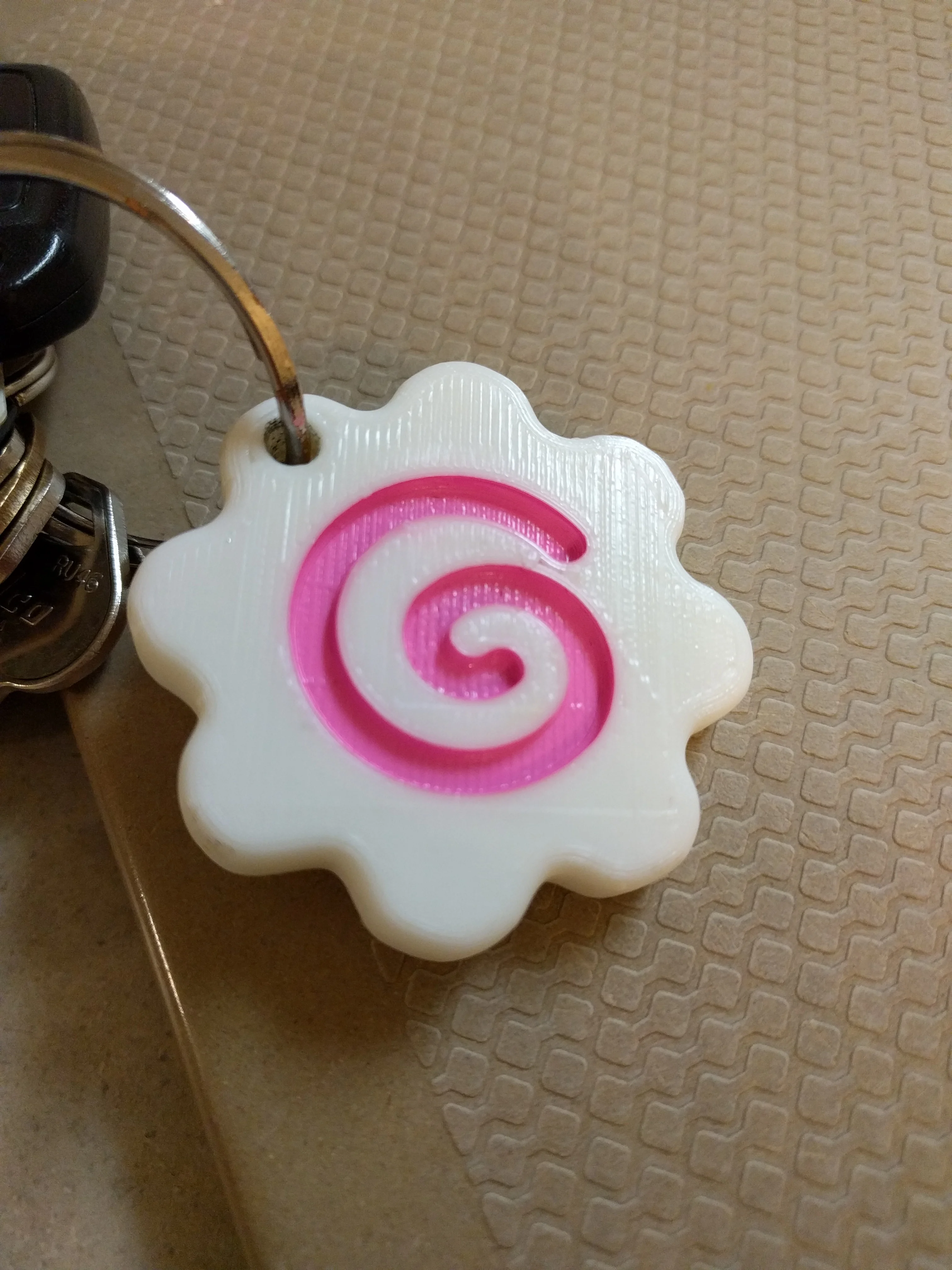 Narutomaki keychain