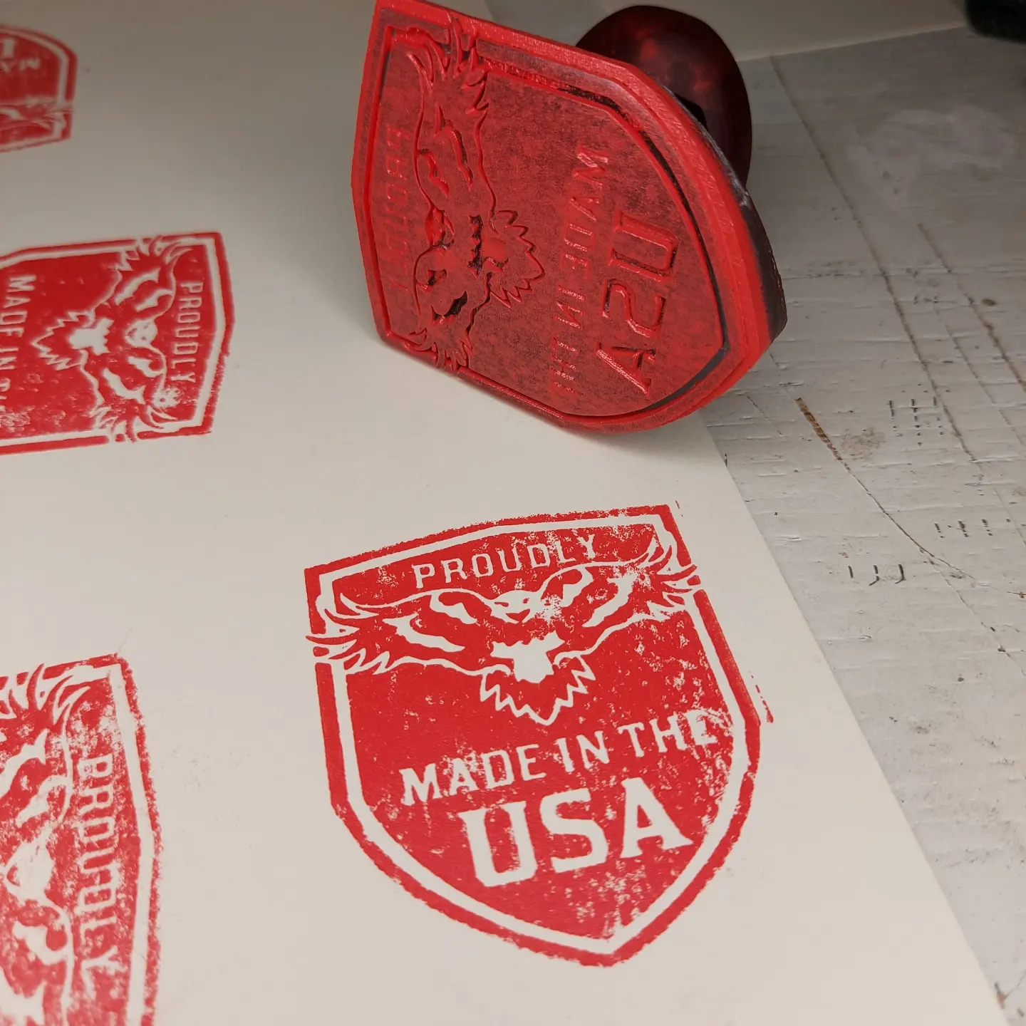 Made in USA stamp