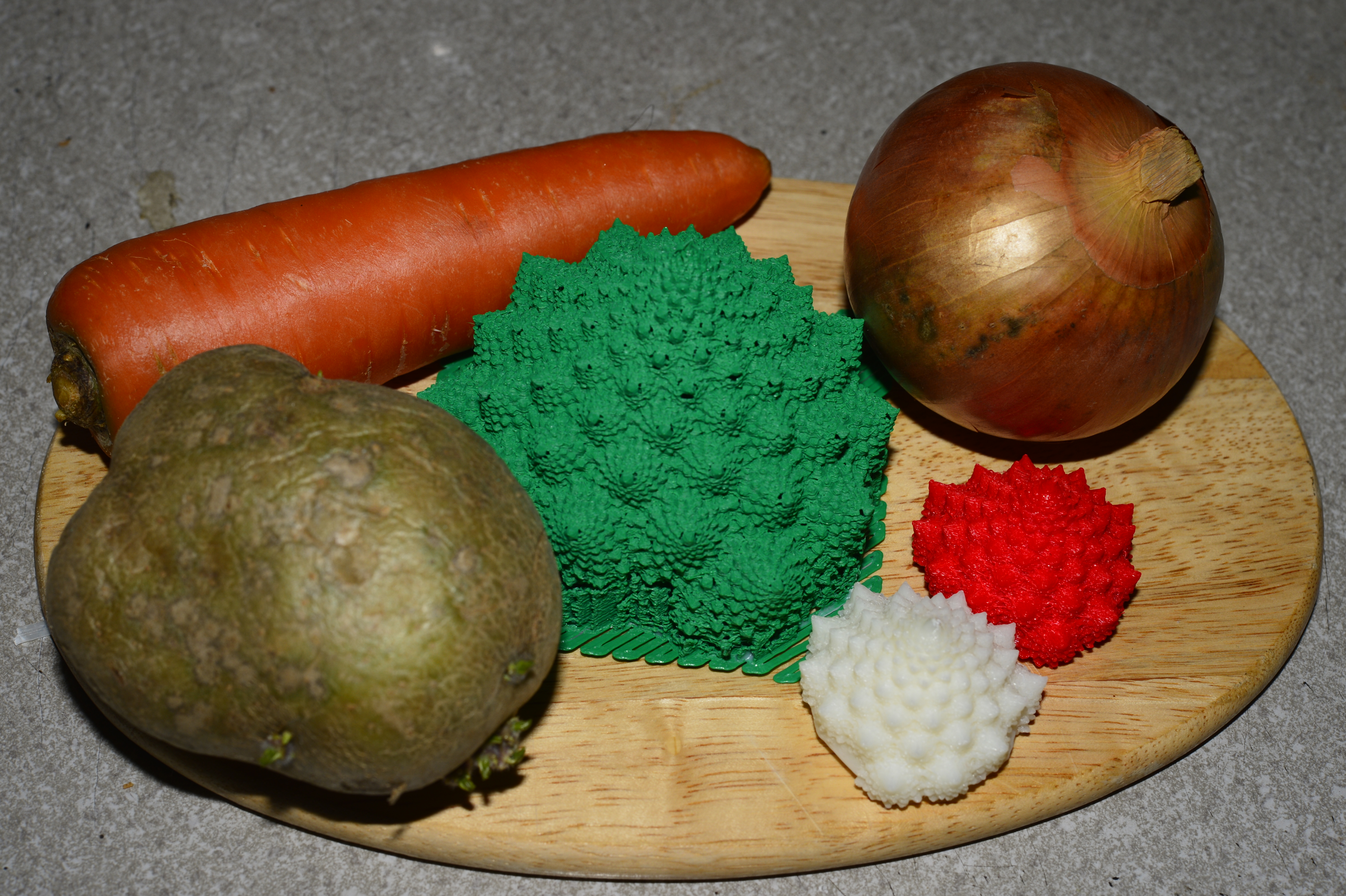 romanesco - fractal vegetable