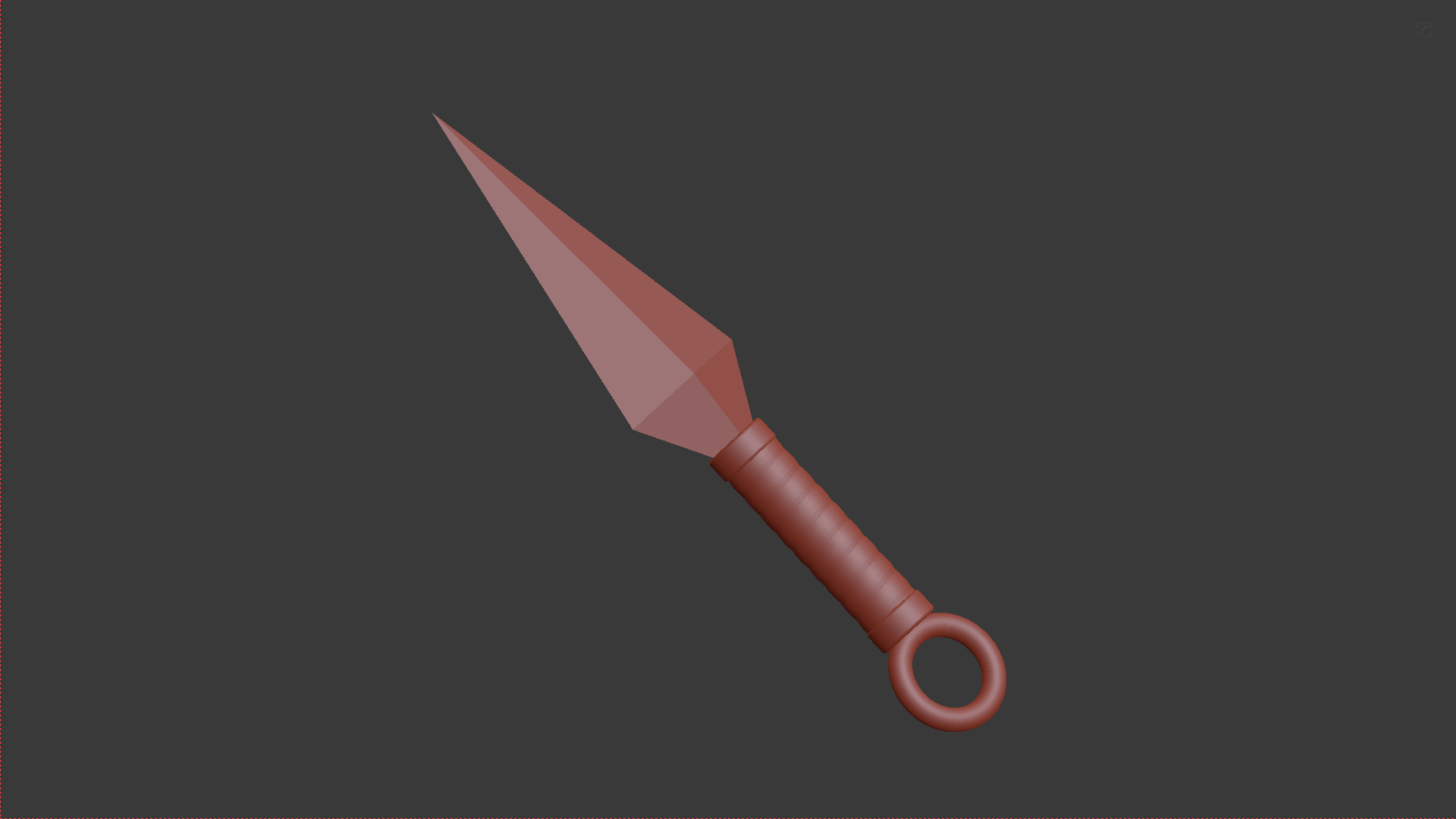 Wrapped Ninja Kunai (EASY PRINT)