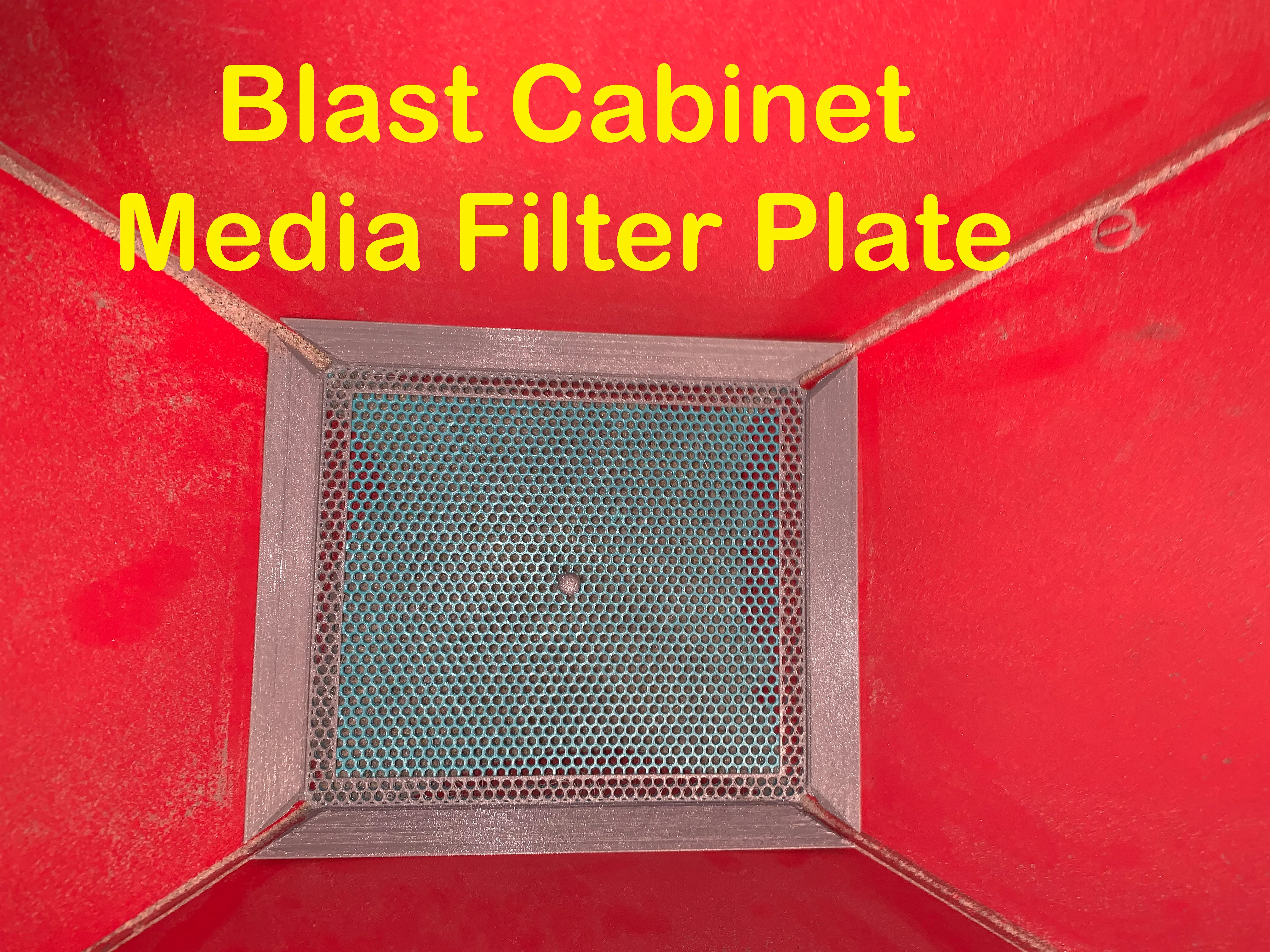 Harbor Freight Sand Blaster Cabinet Media Filter Screen