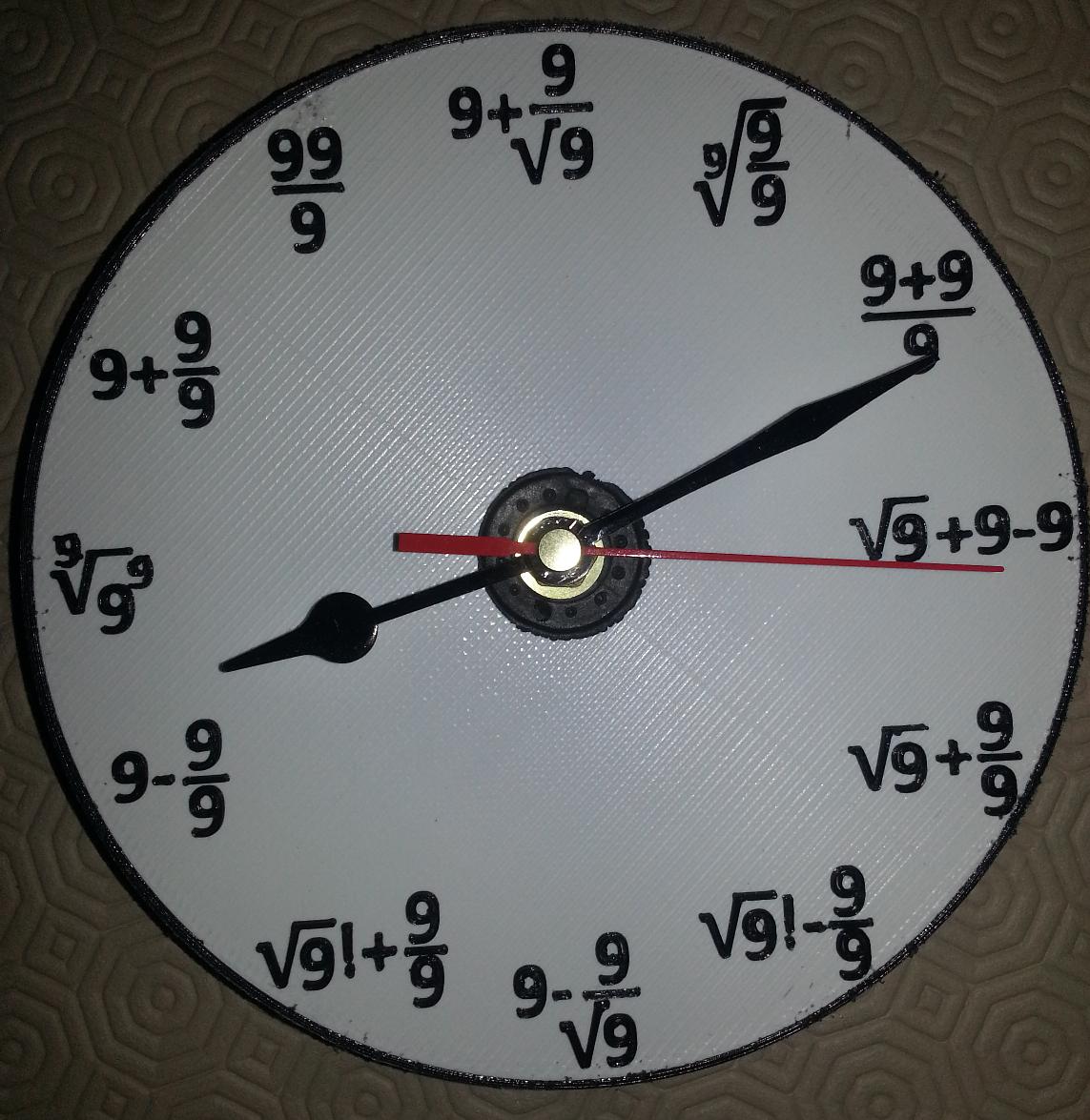 Mathematical Clock