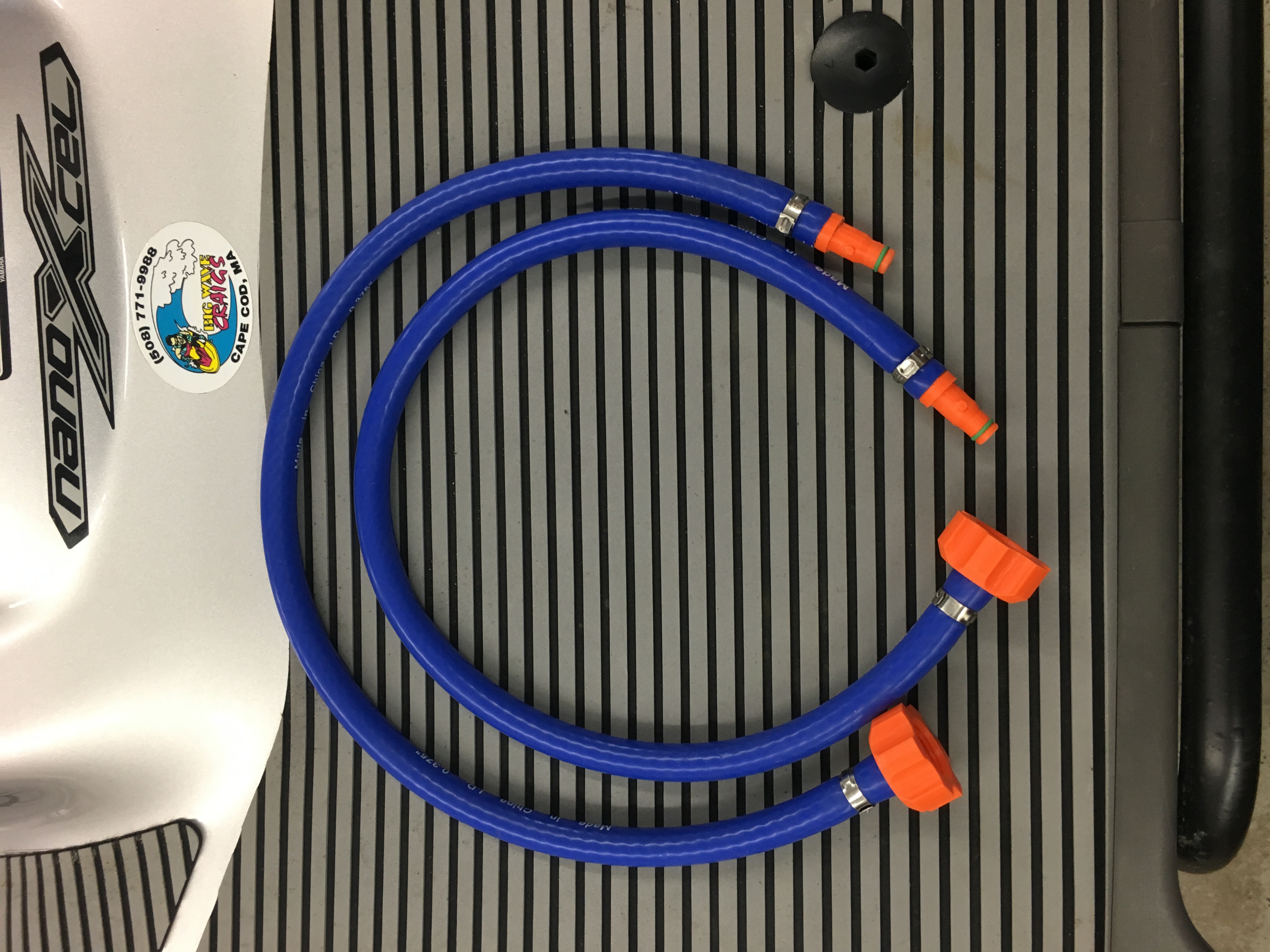 Yamaha Waverunner PWC flush adapter hose fittings