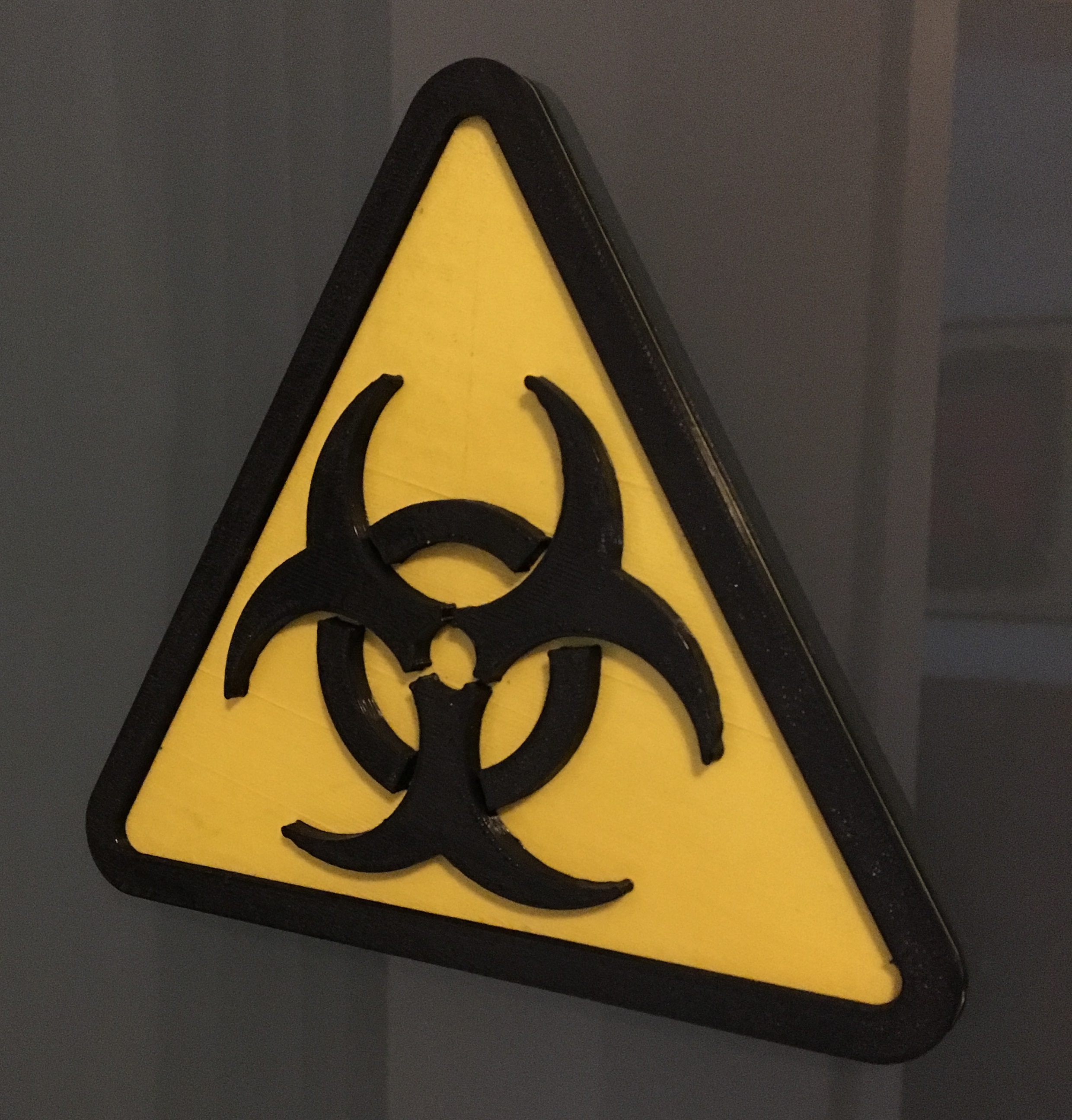 Biohazard Door Sign