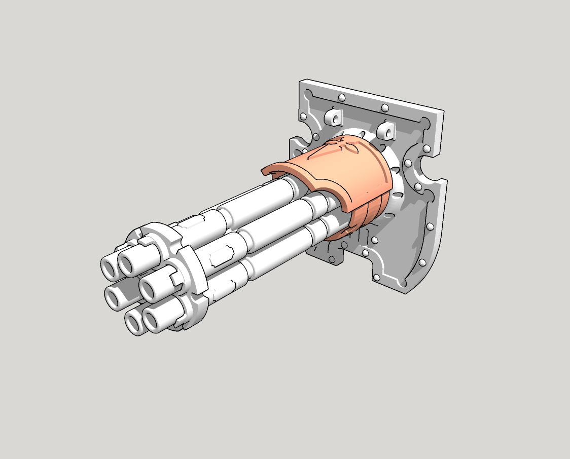 Dominion Crusader MK3 - Gatling gun