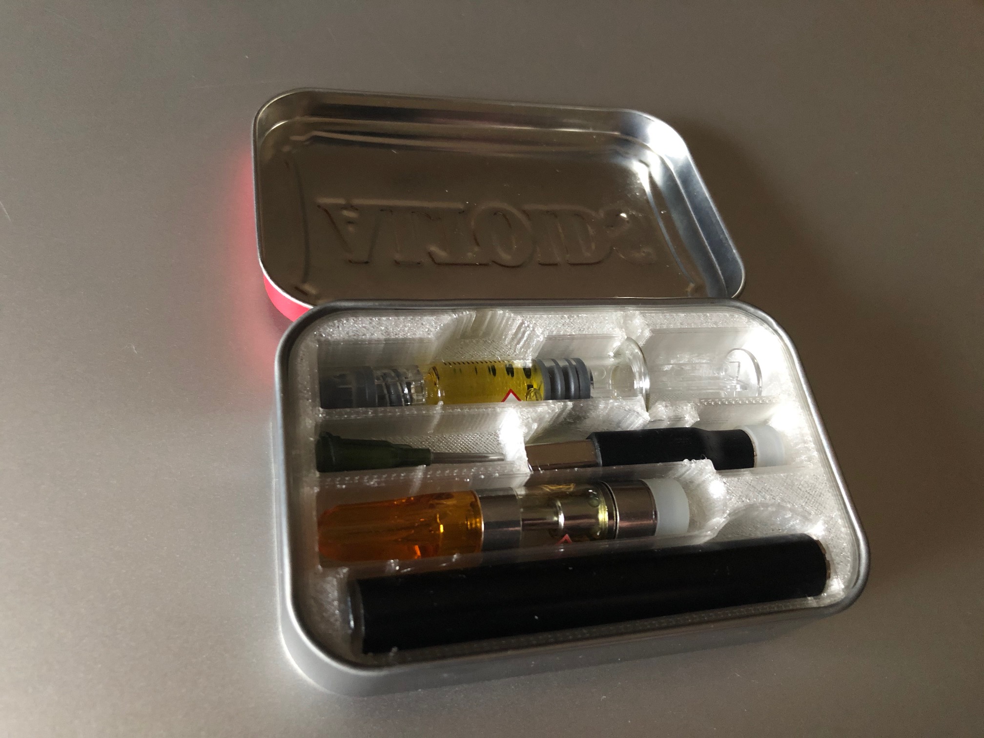 Altoid Container 510 Vape Insert Organizer