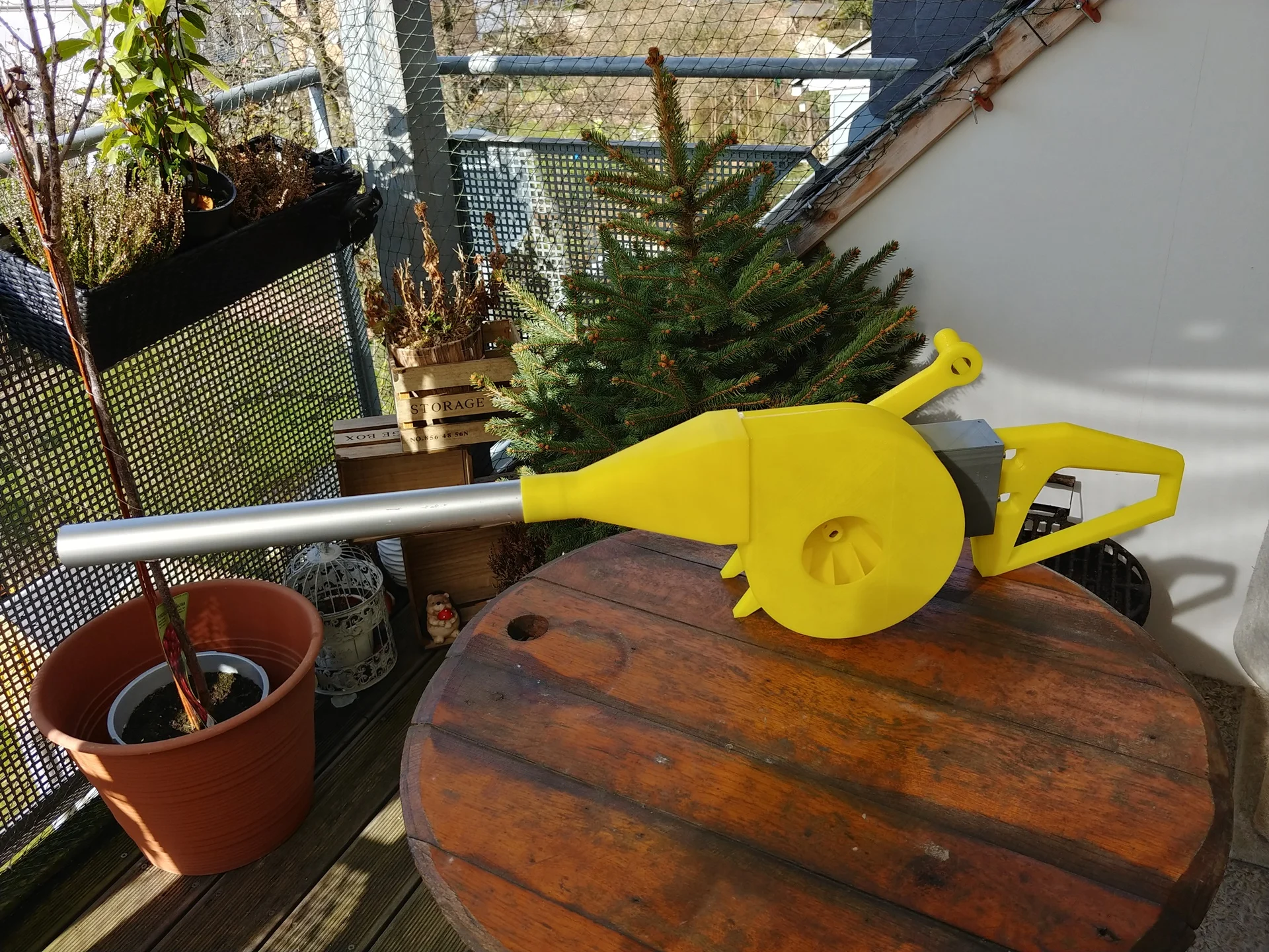 BBQ Fan Extension for Gearbox 256 / Grillgebläse Erweiterung für Getriebe 256