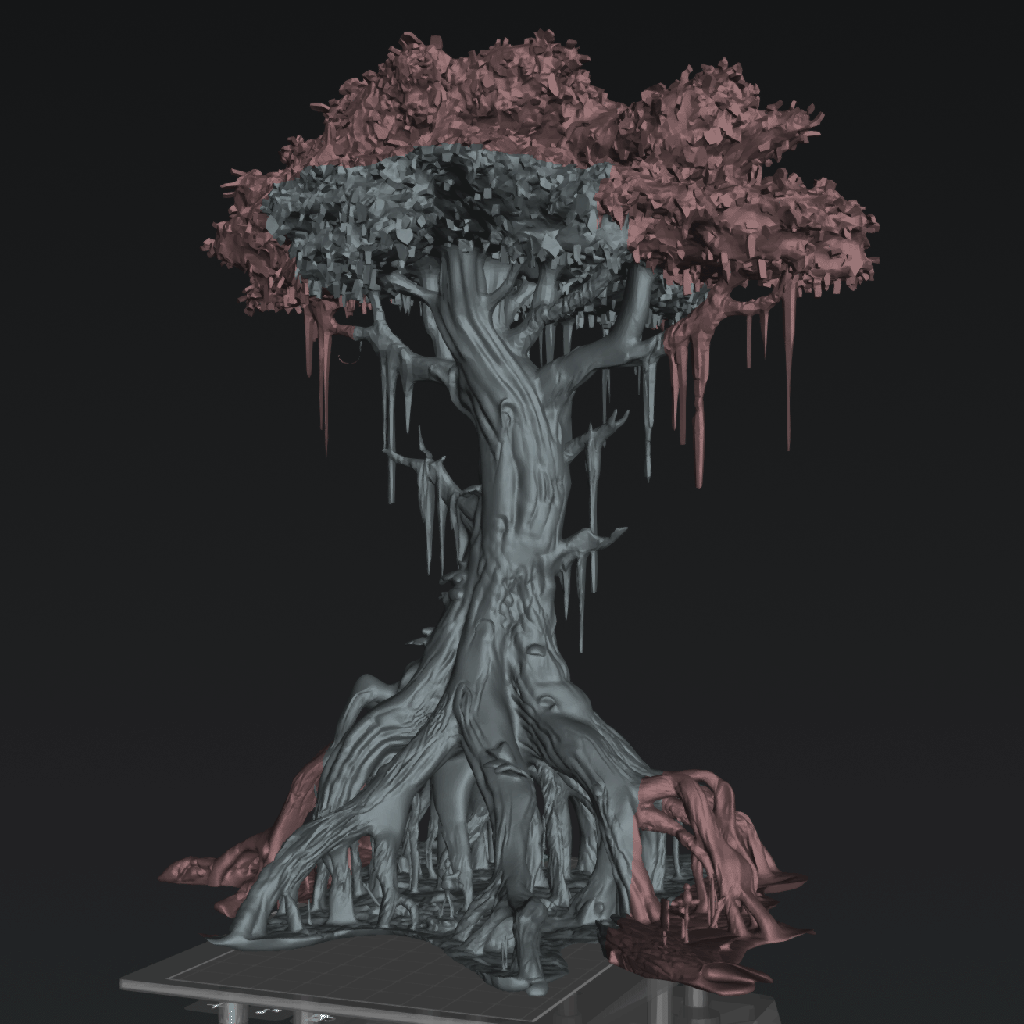 Bald Cypress Swamp Tree Terrain - The Eightpints The Mire