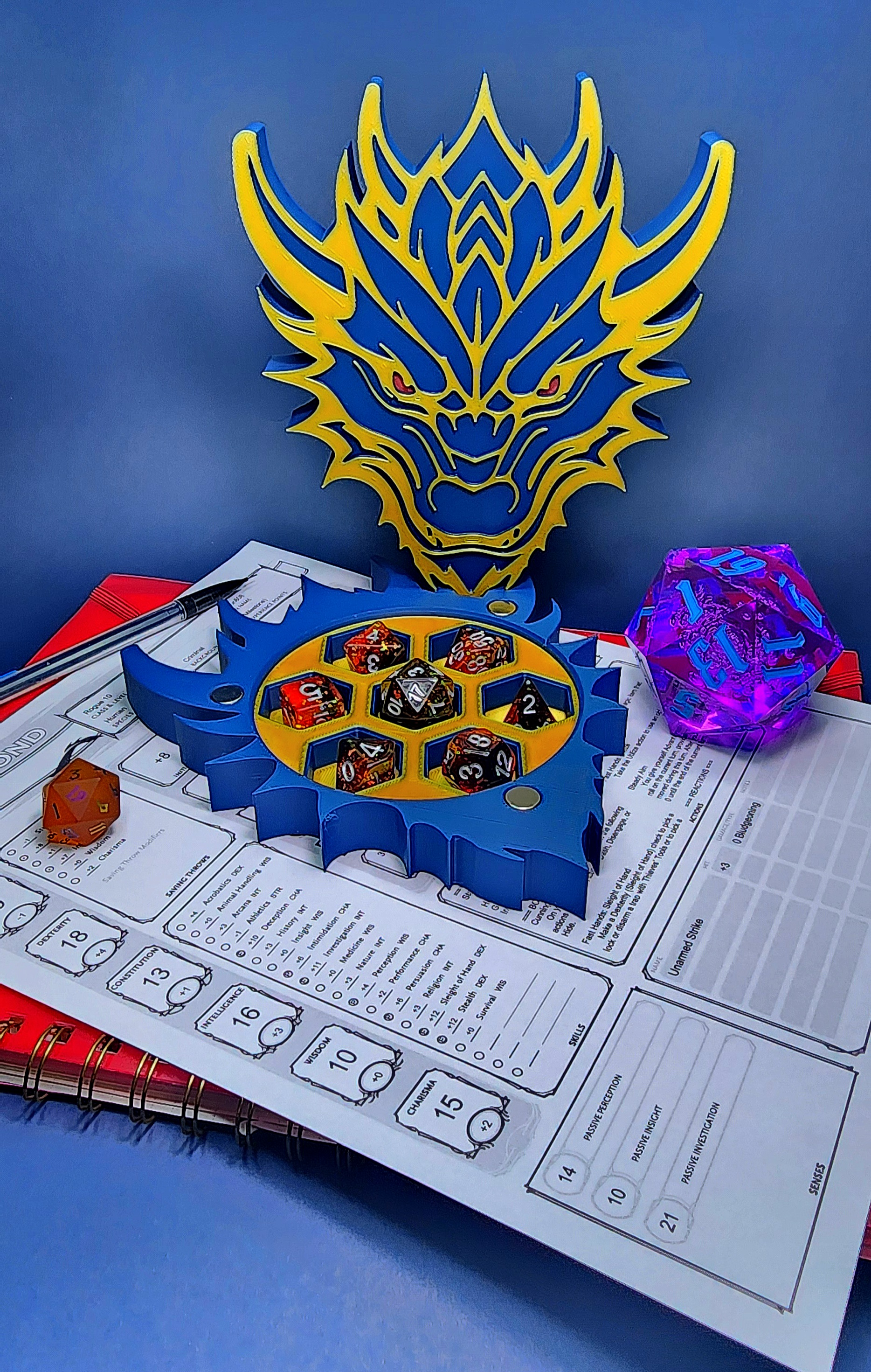 Dragonhead D&D Dicebox