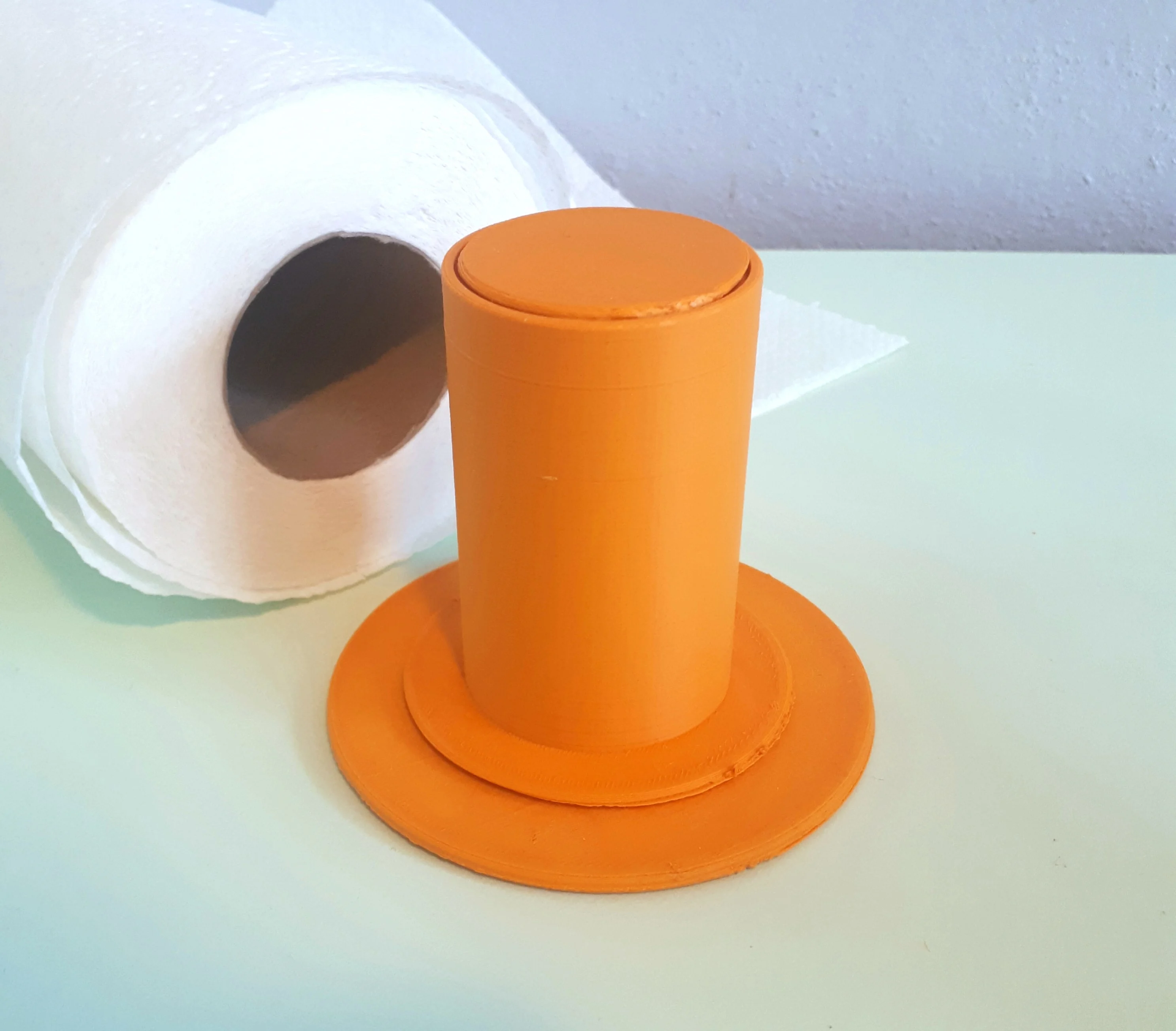 vertical kitchen towell holder
