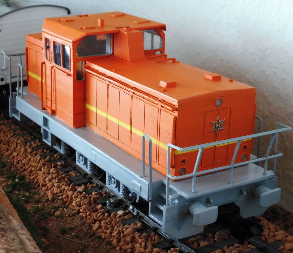 DHG 700 in Gauge 1 (1/32) for Märklin Chassis