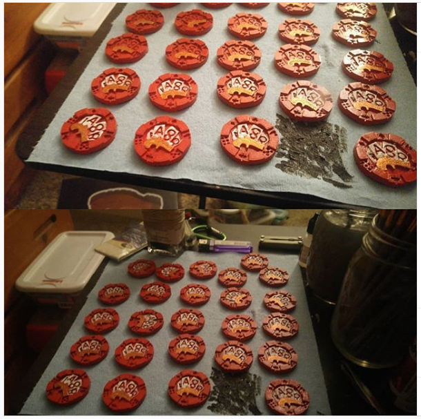 Dead man Poker chip