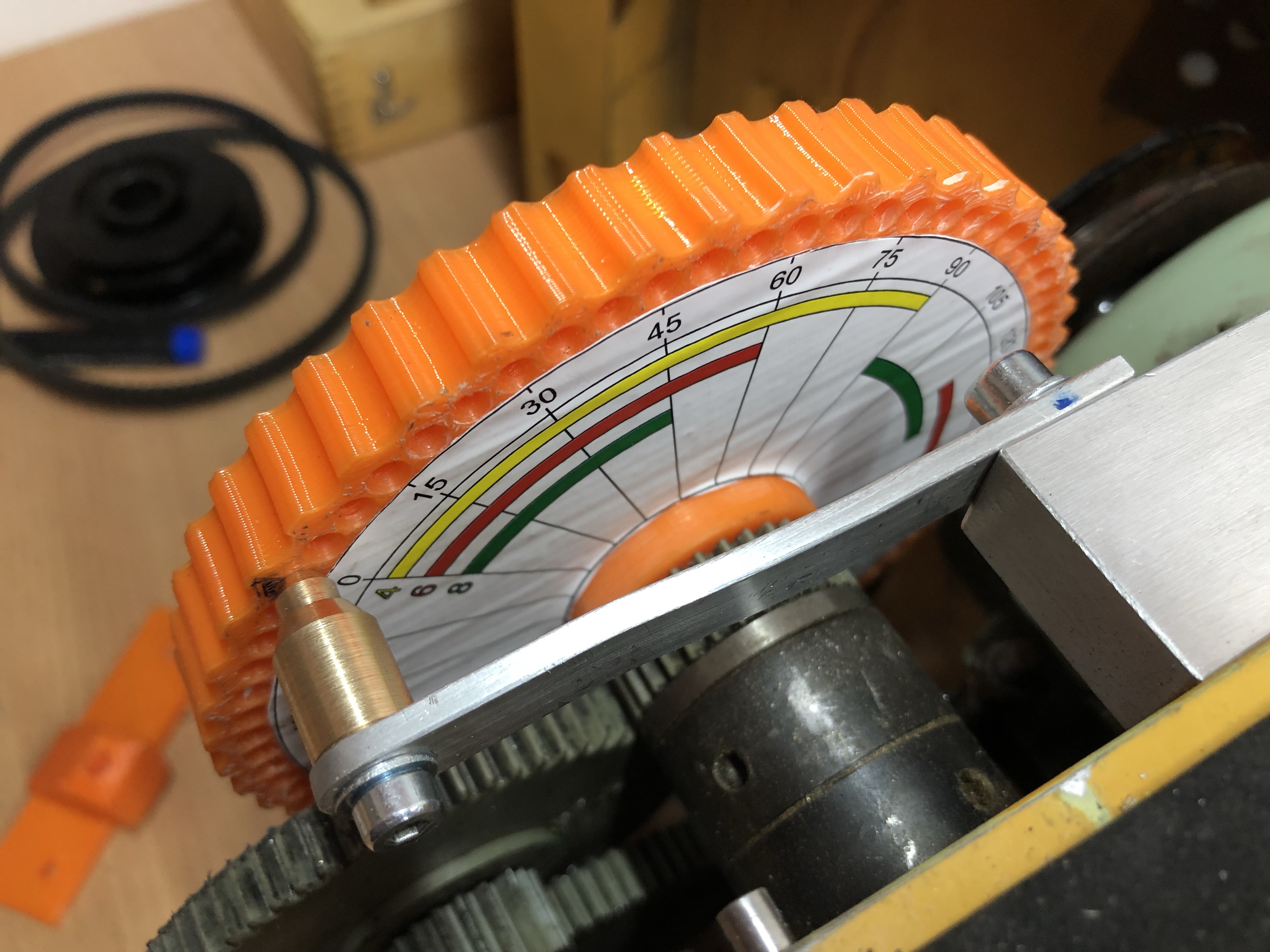 Index wheel for minilathe Hobbymat MD65 (and Proxxon SD300)