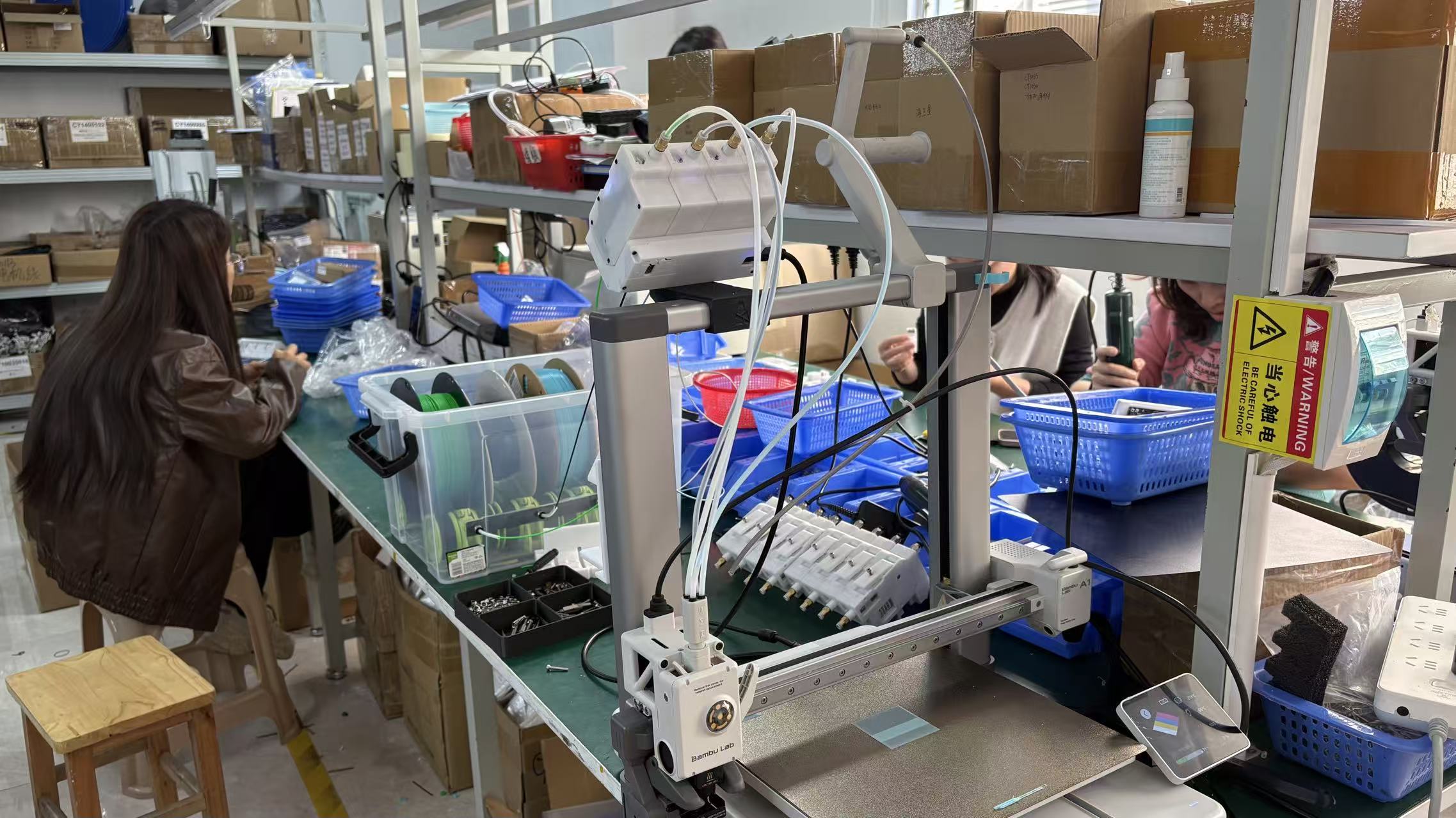 Bambu Lab 2025 best new BMCU AMS lite multicolor automatic feeding system