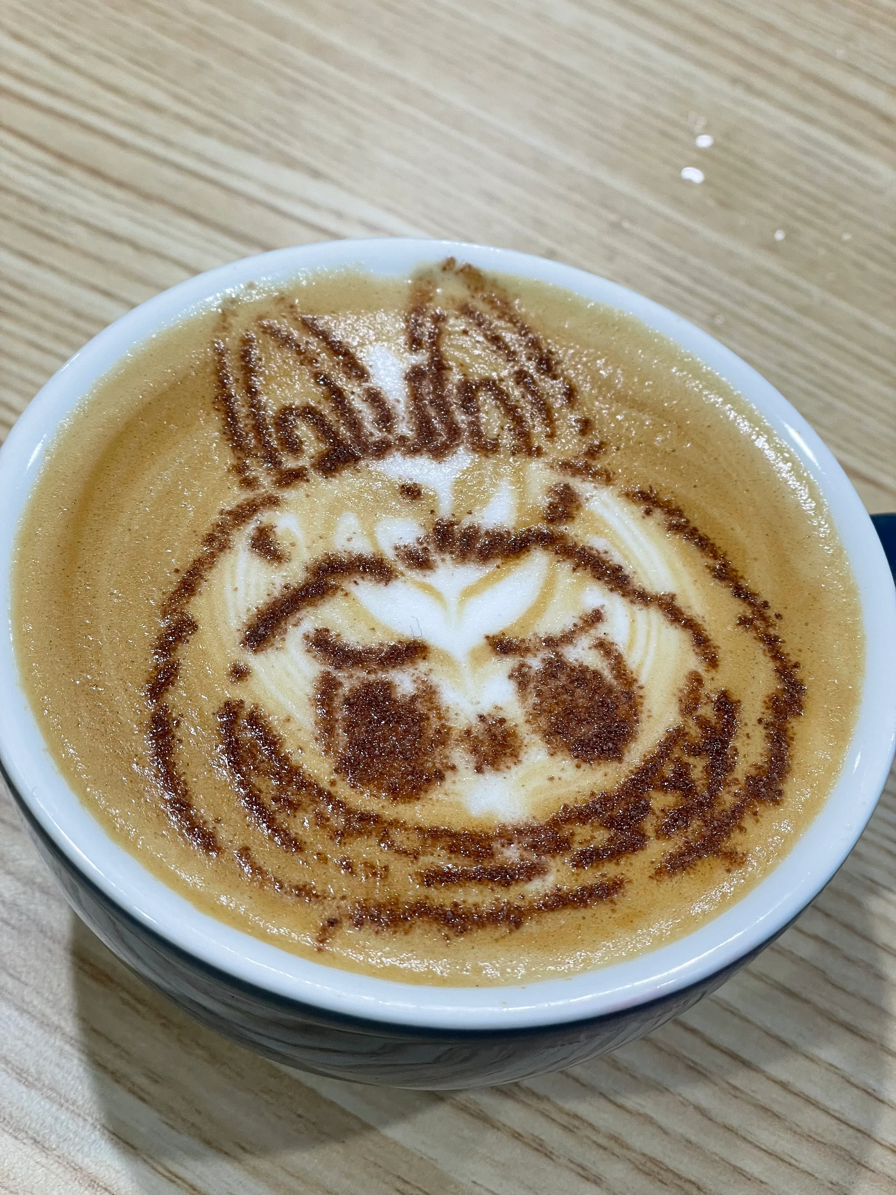 Labubu Coffee Latte Art Stencil