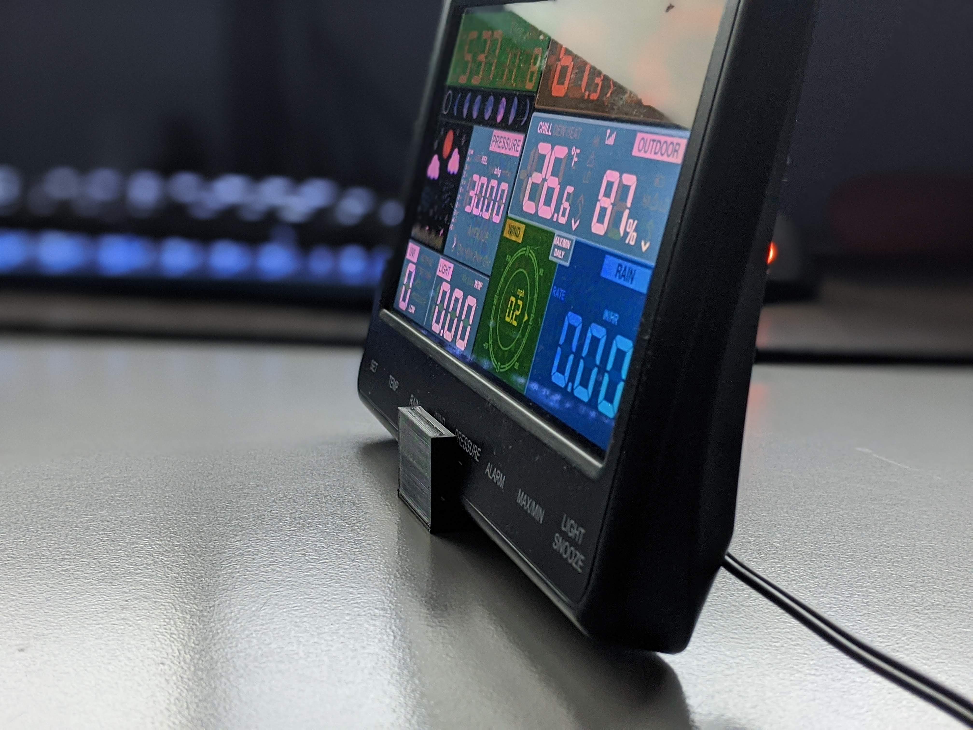 Ambient Weather Monitor Desk Stand