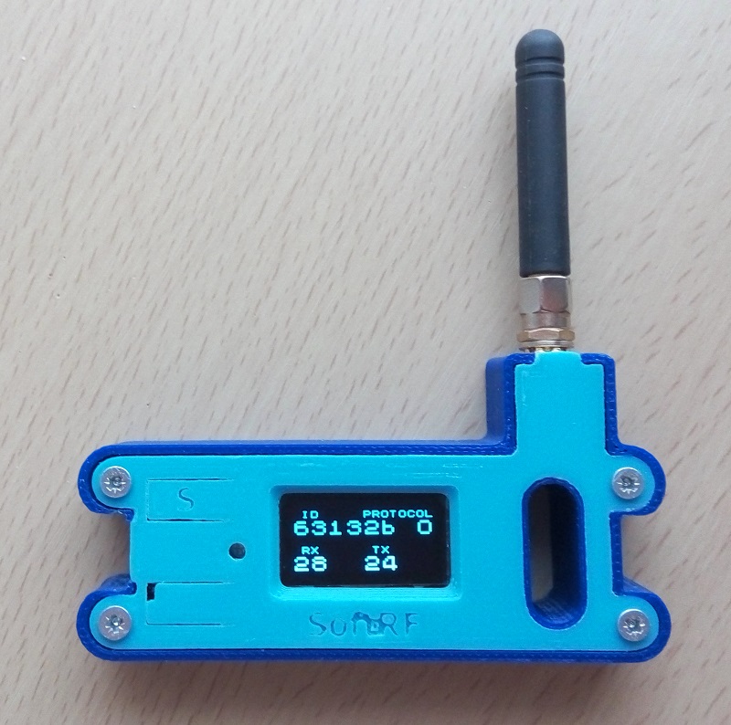 SoftRF case for Mini Edition ( Heltec CubeCell-GPS HTCC-AB02S )