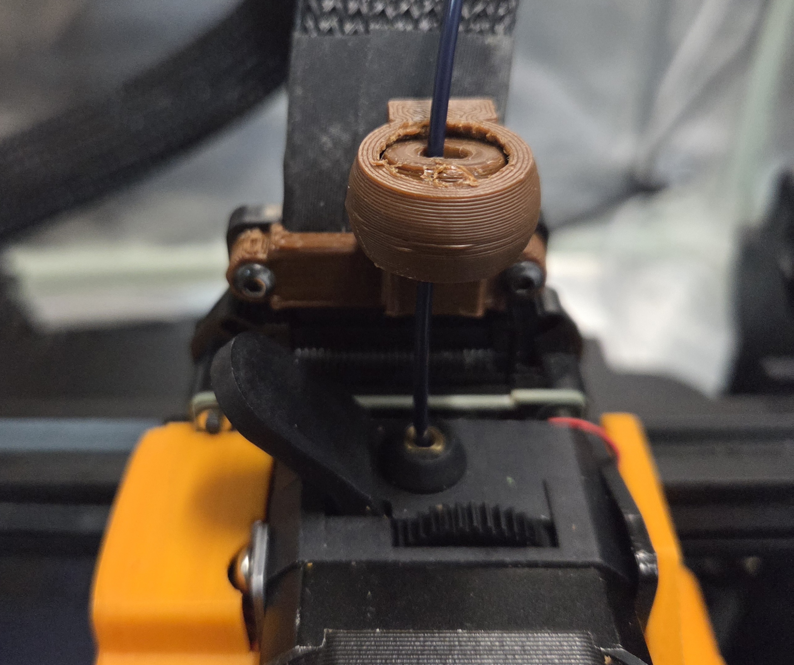 Ender 3 V3SE Ribbon Holder gyro Filament Guide